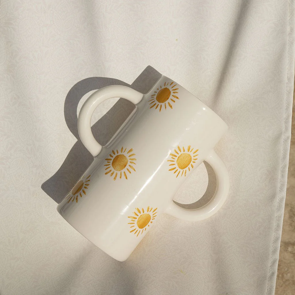Vase En Céramique Mediterranea - Soleil - Image 6