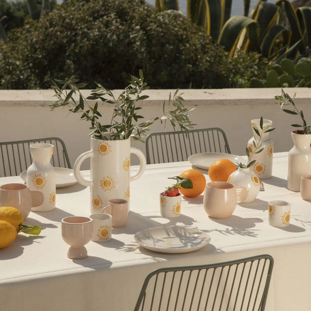 Vase En Céramique Mediterranea - Soleil - Image 8