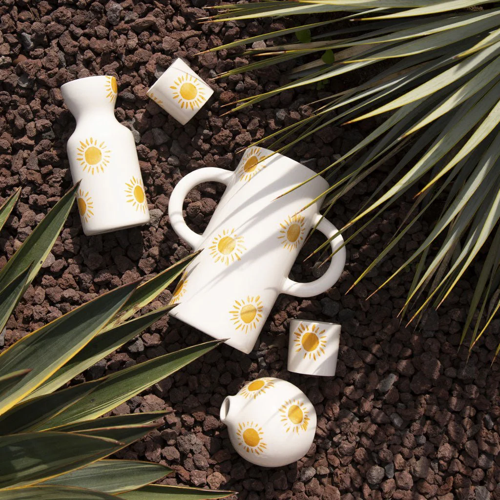Vase En Céramique Mediterranea - Soleil - Image 9
