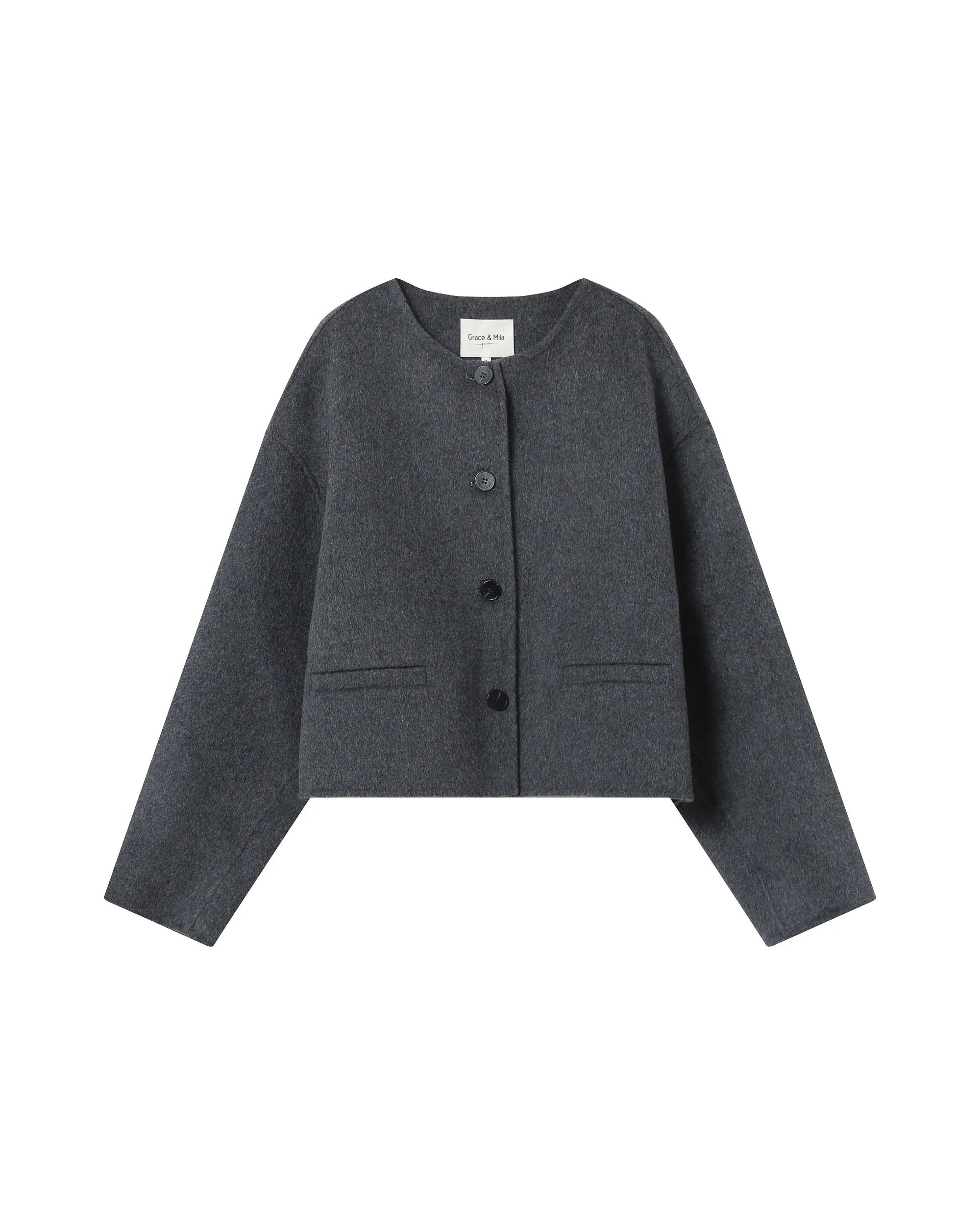 Veste Boxy Anthracite Stomy - Image 6