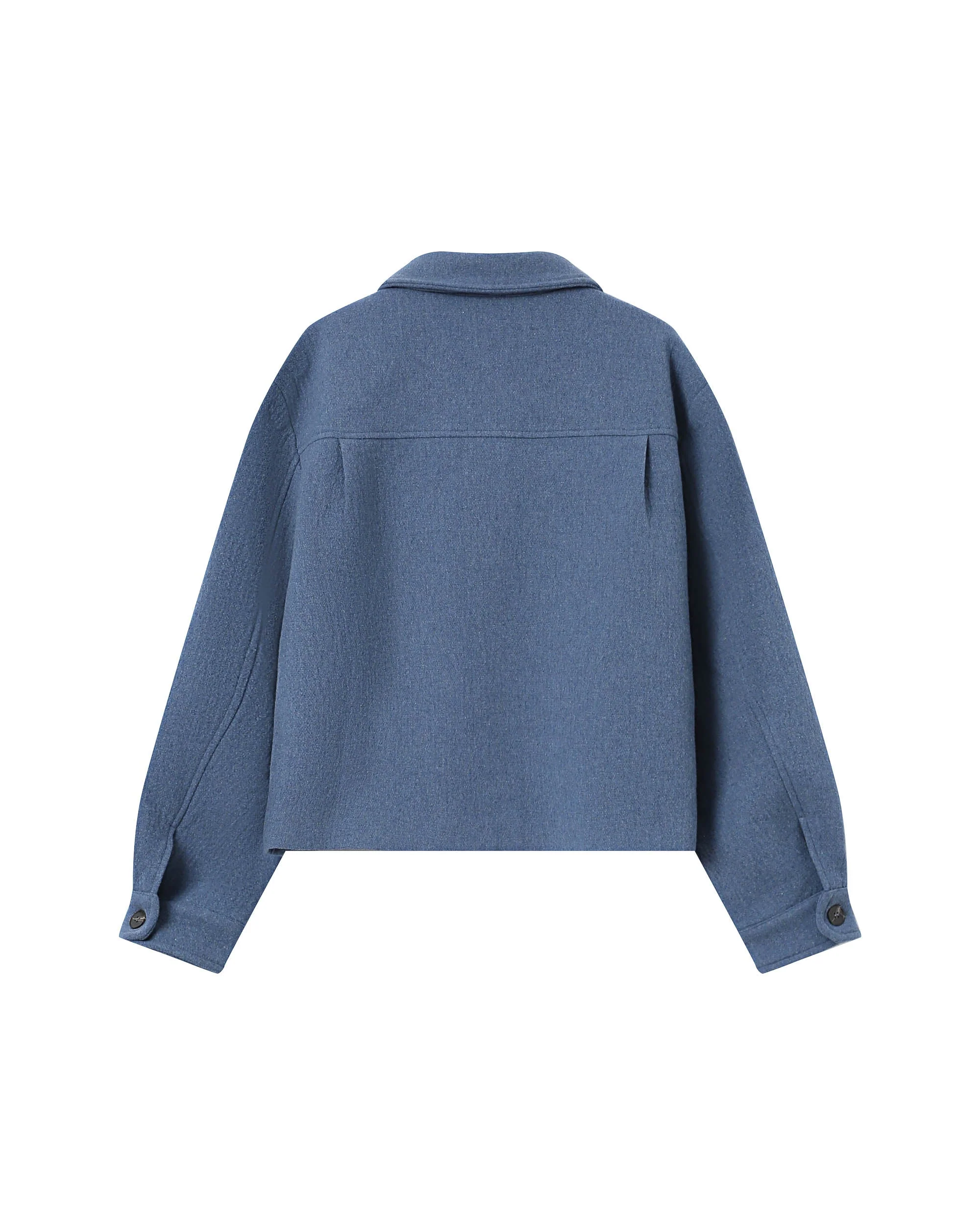 Veste Boxy Bleu Denim Novembre - Image 8