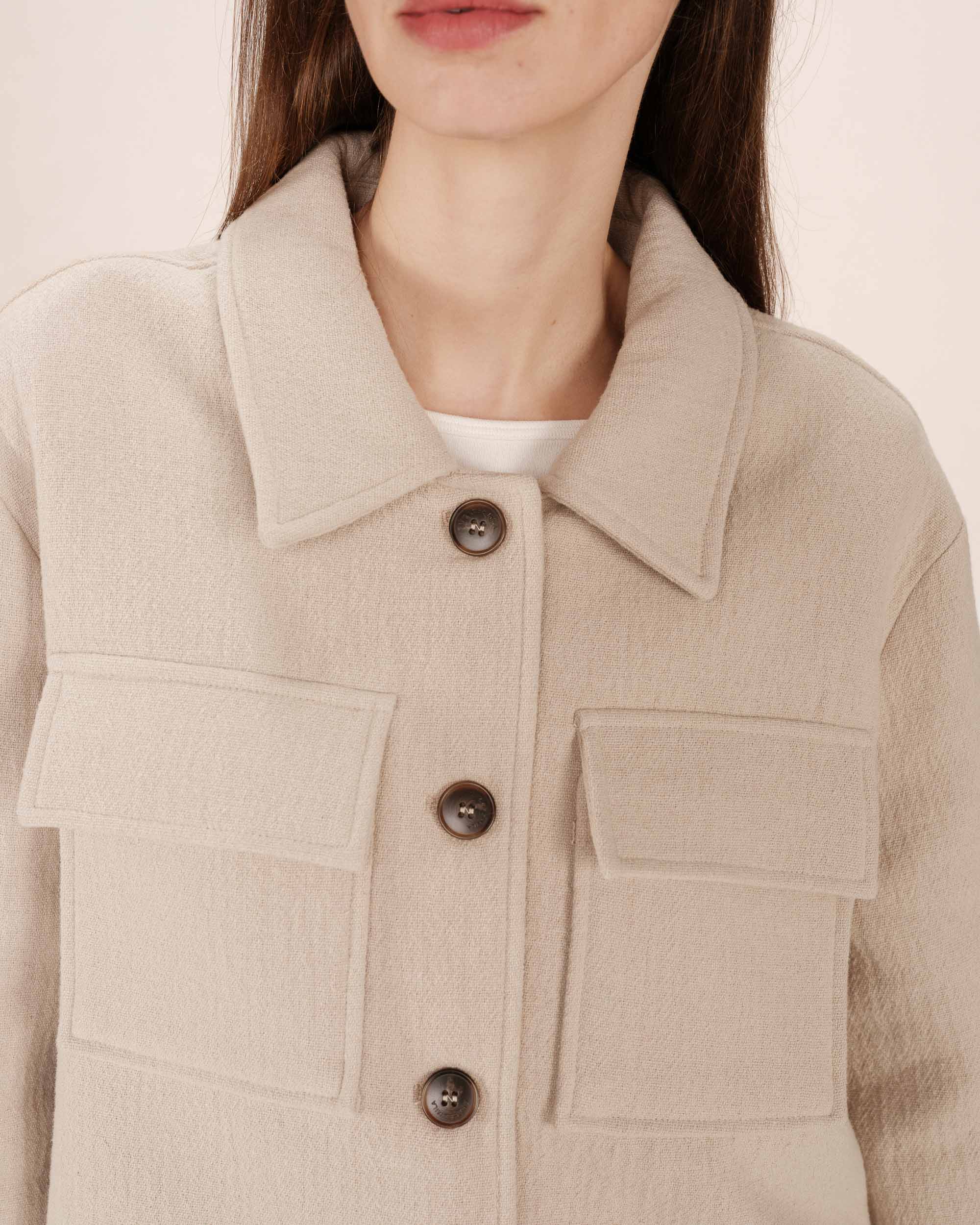 Veste Boxy Greige Novembre - Image 2