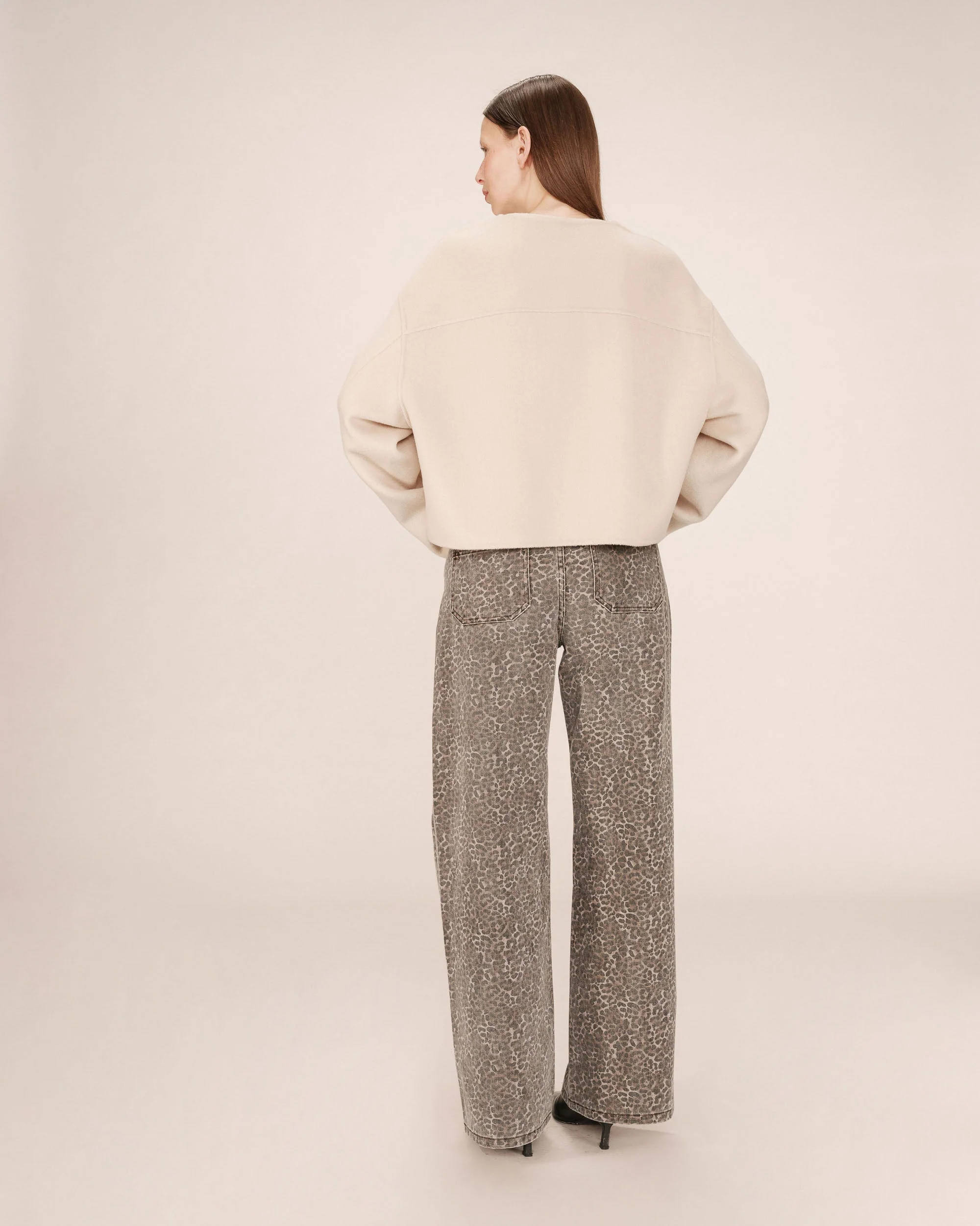 Veste Boxy Greige Stomy - Image 6