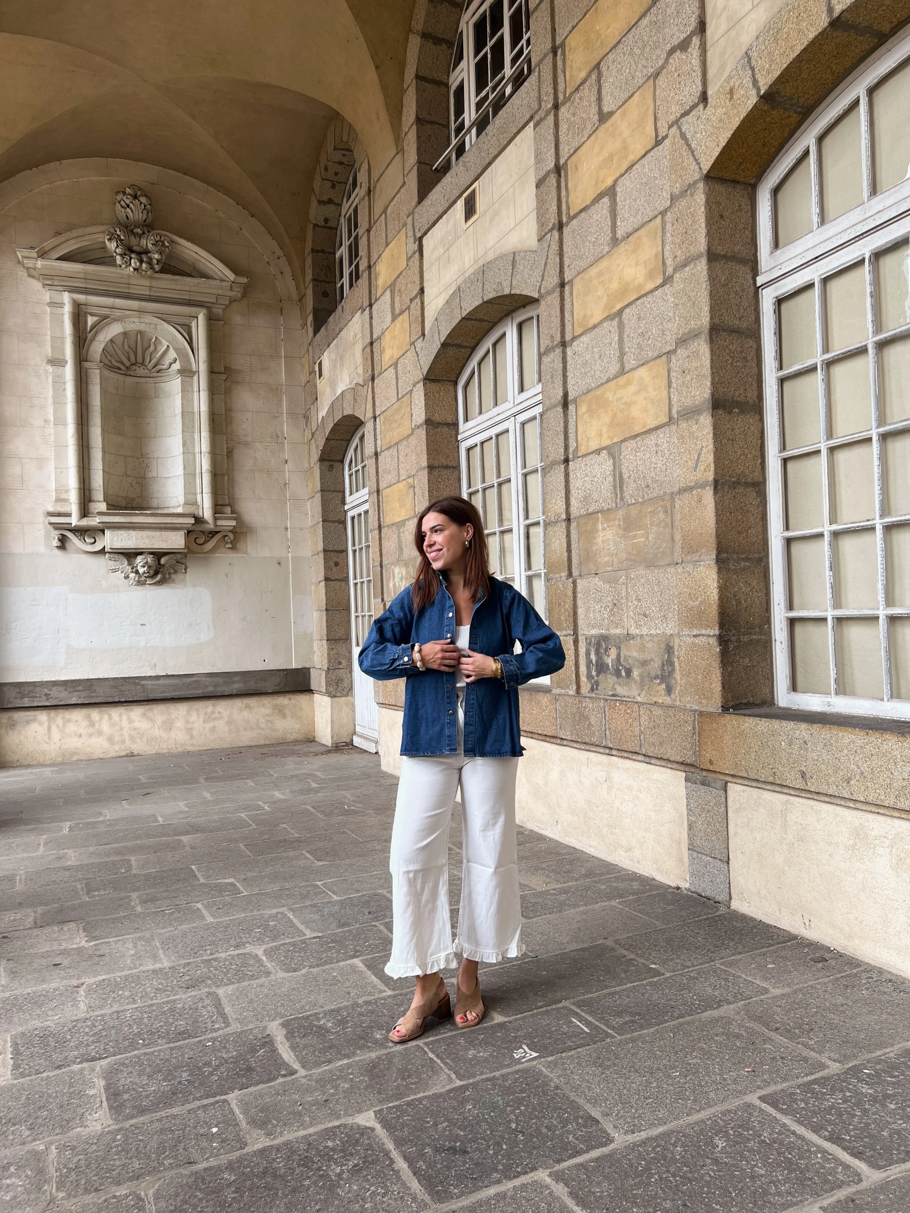 Veste En Jean Céleste - Image 14