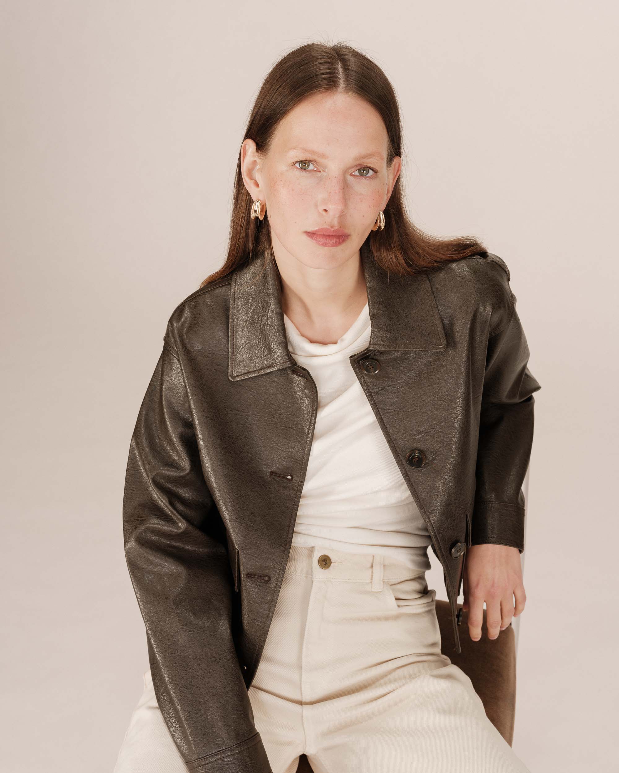 Veste Chocolat Solange - Image 2