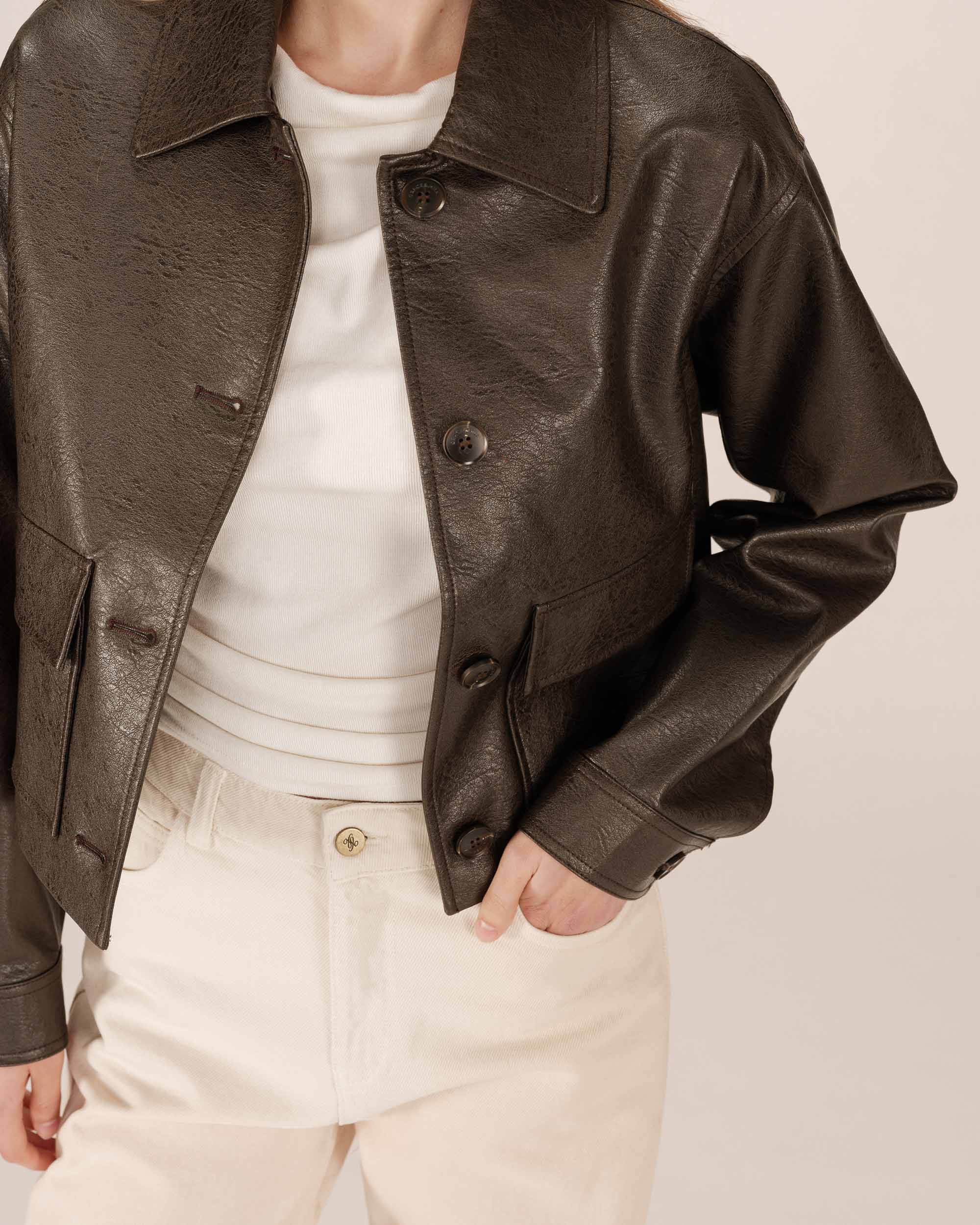Veste Chocolat Solange - Image 5