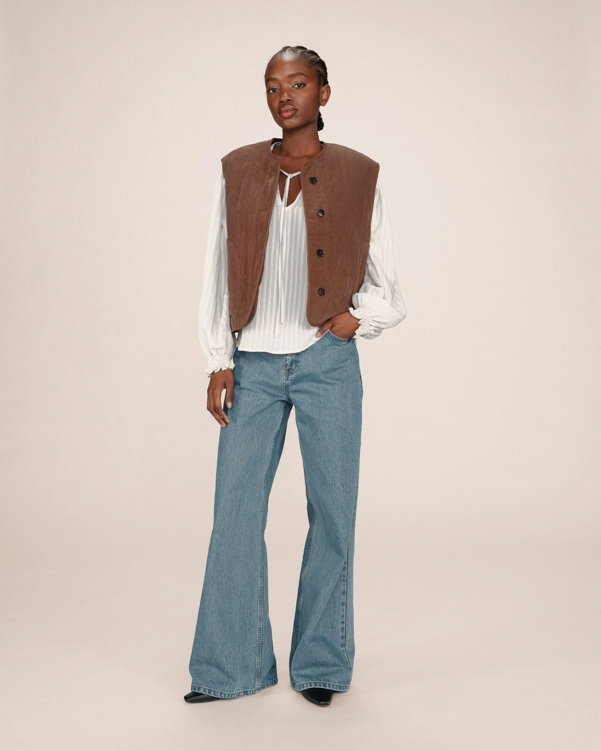 Veste Matelassée Chocolat Seth - Image 3
