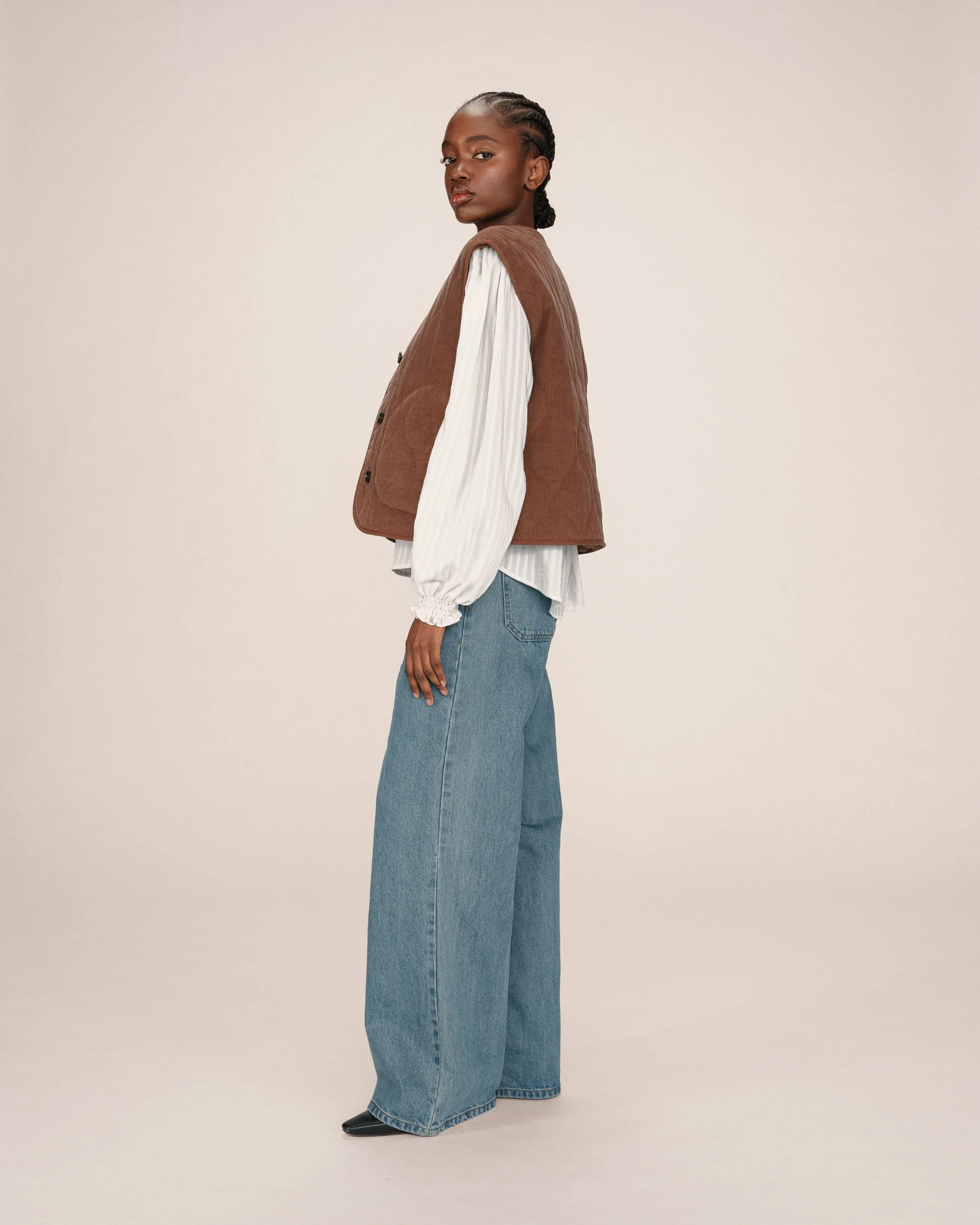 Veste Matelassée Chocolat Seth - Image 4