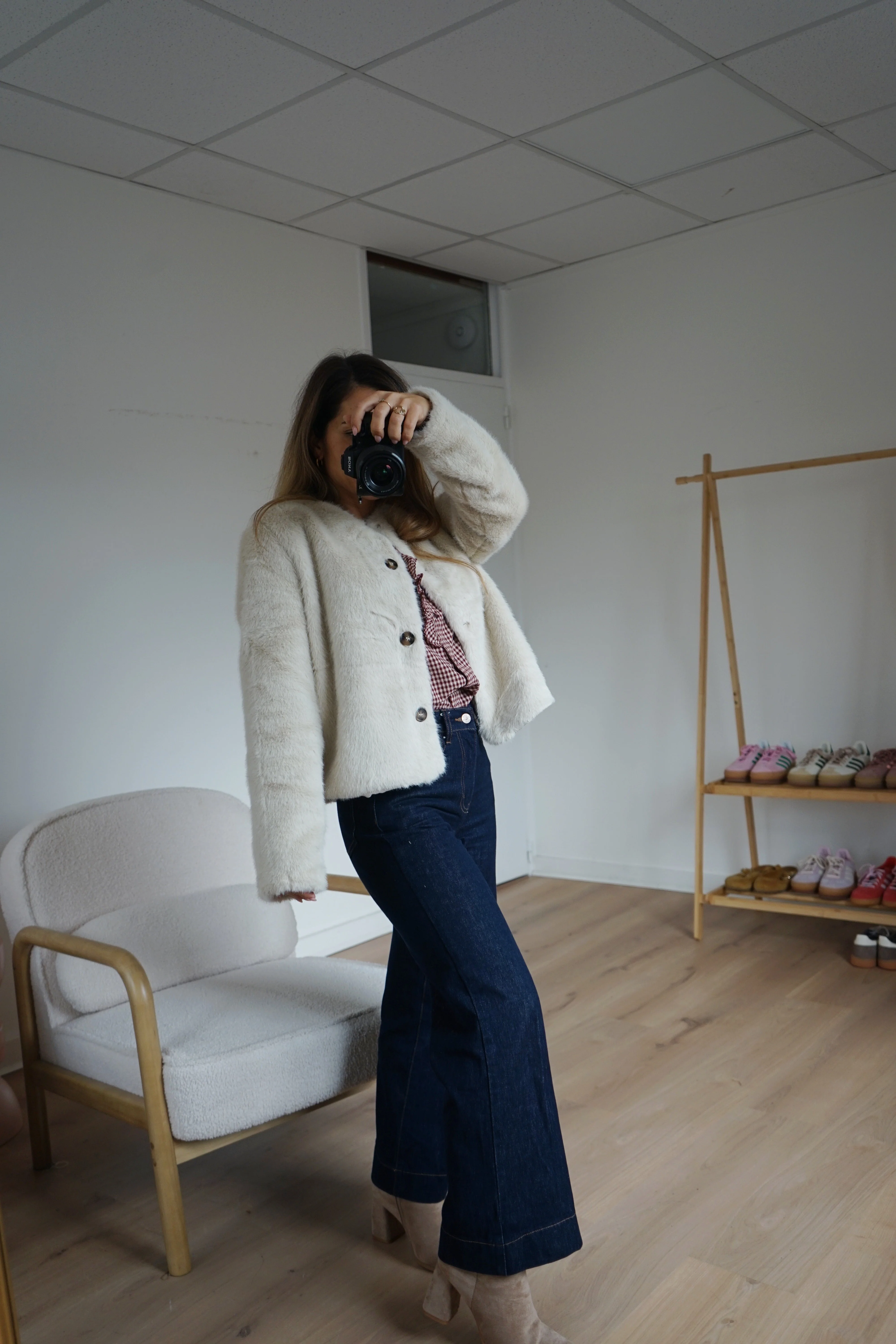 Veste En Fausse Fourrure Charlotte - Image 10