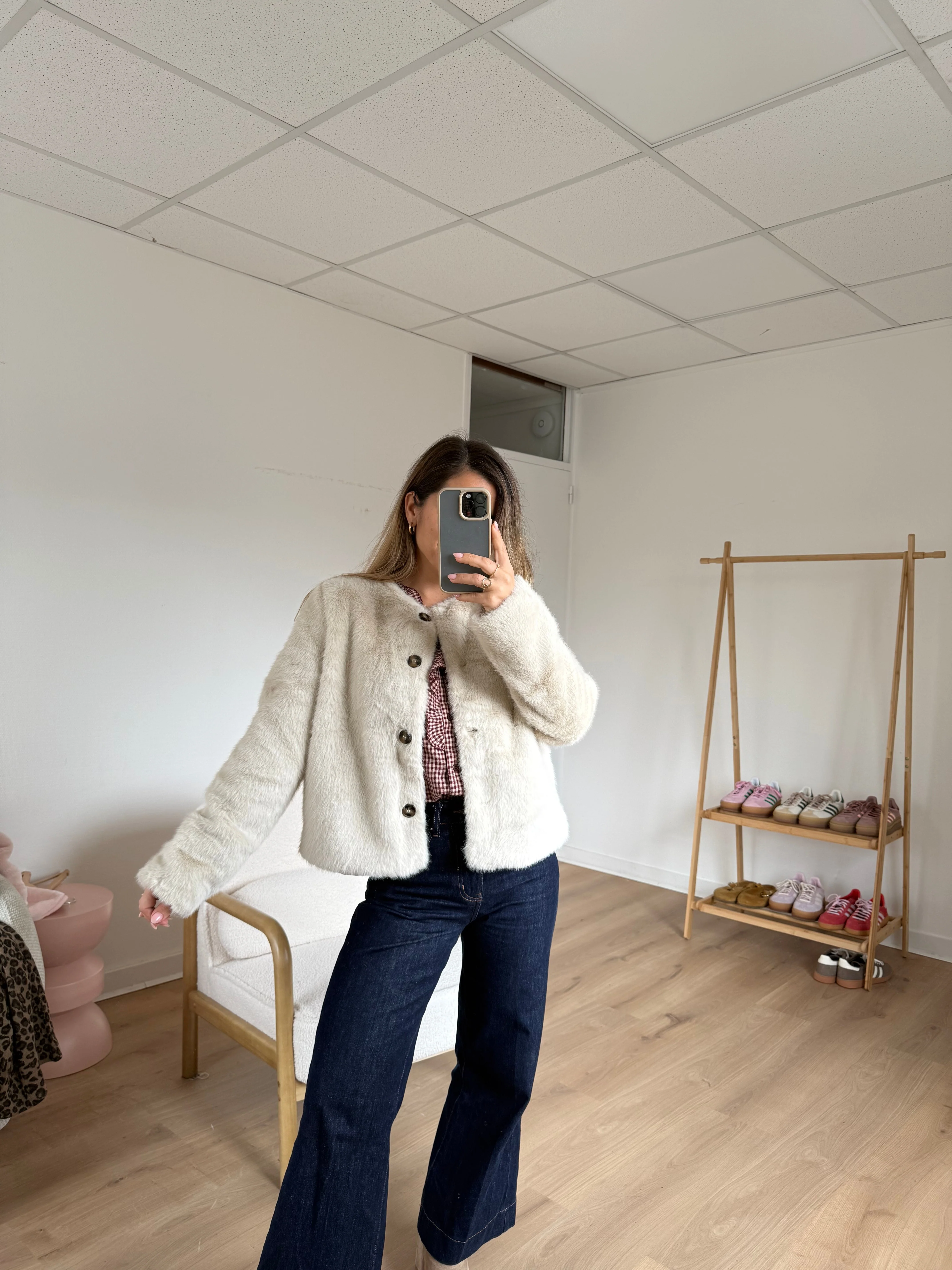 Veste En Fausse Fourrure Charlotte - Image 13