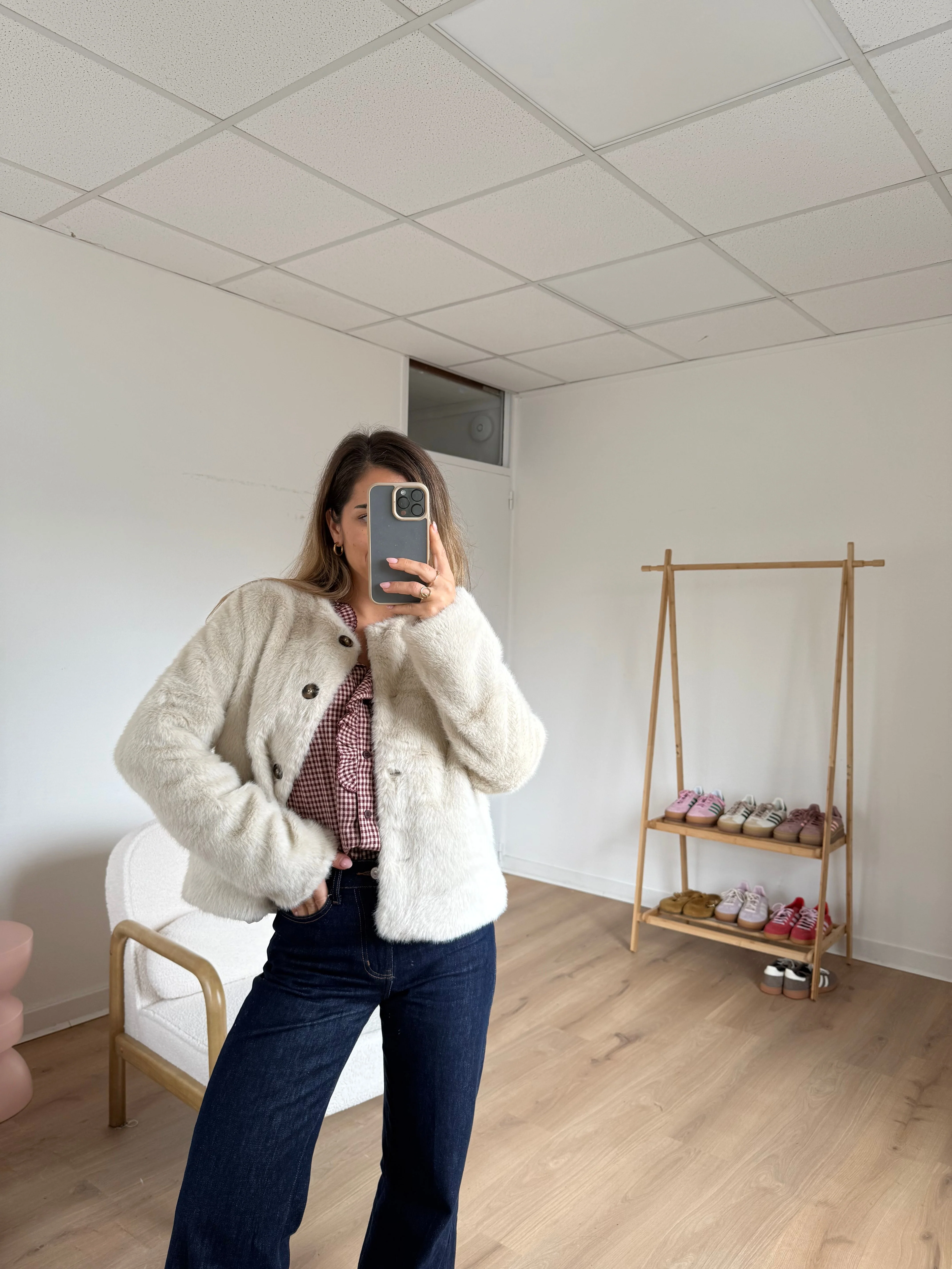 Veste En Fausse Fourrure Charlotte - Image 2