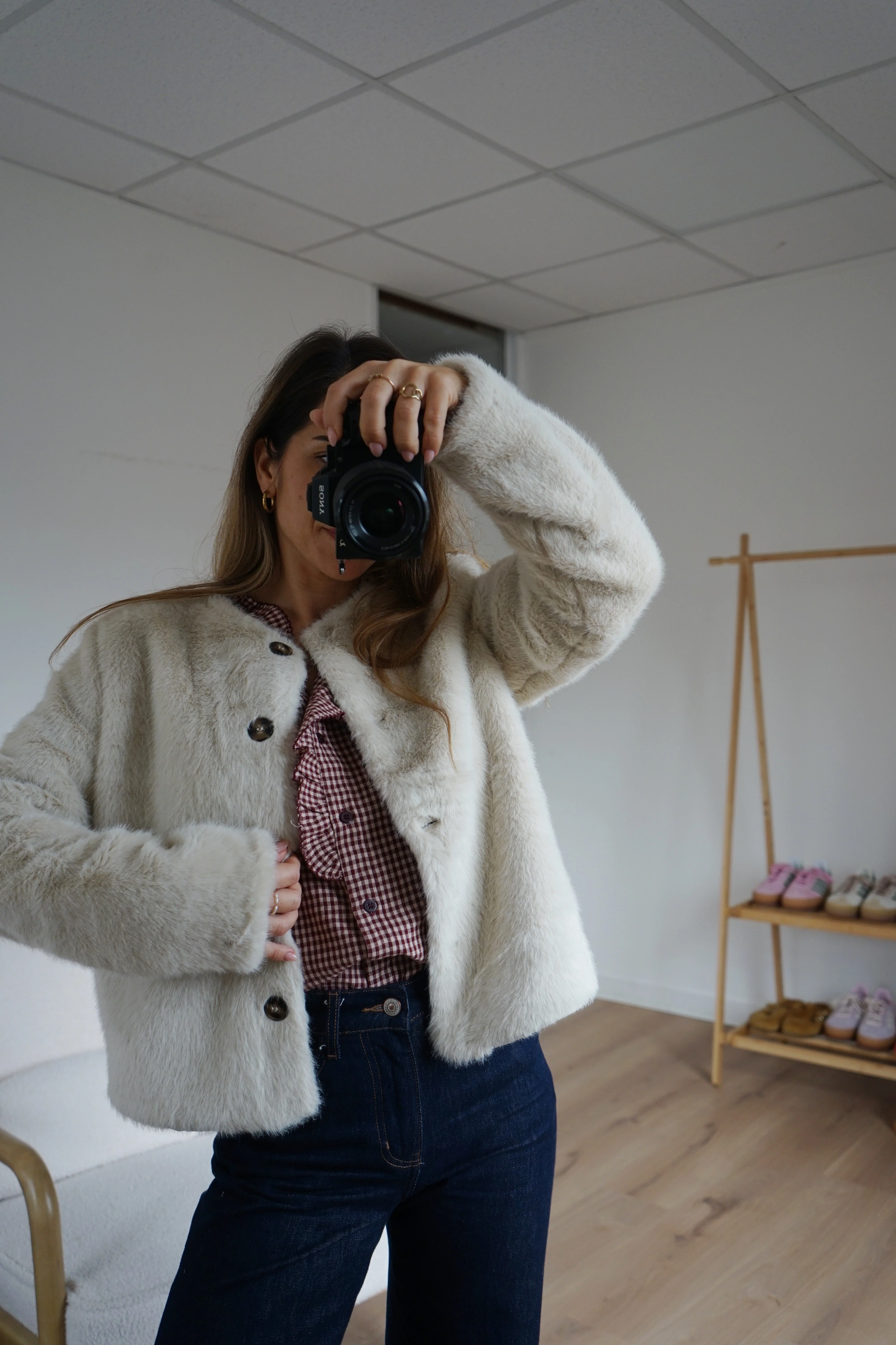Veste En Fausse Fourrure Charlotte - Image 5