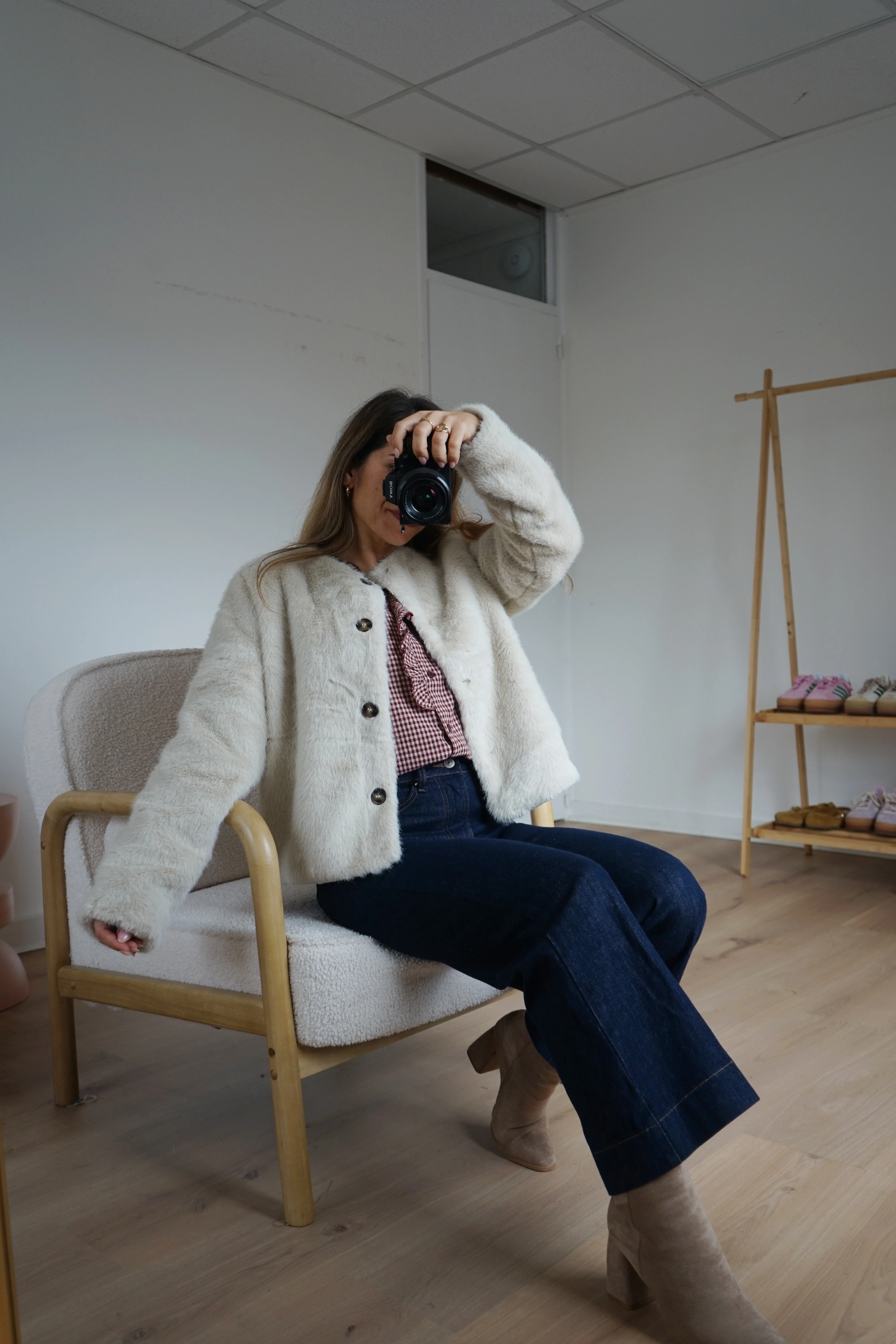 Veste En Fausse Fourrure Charlotte - Image 6