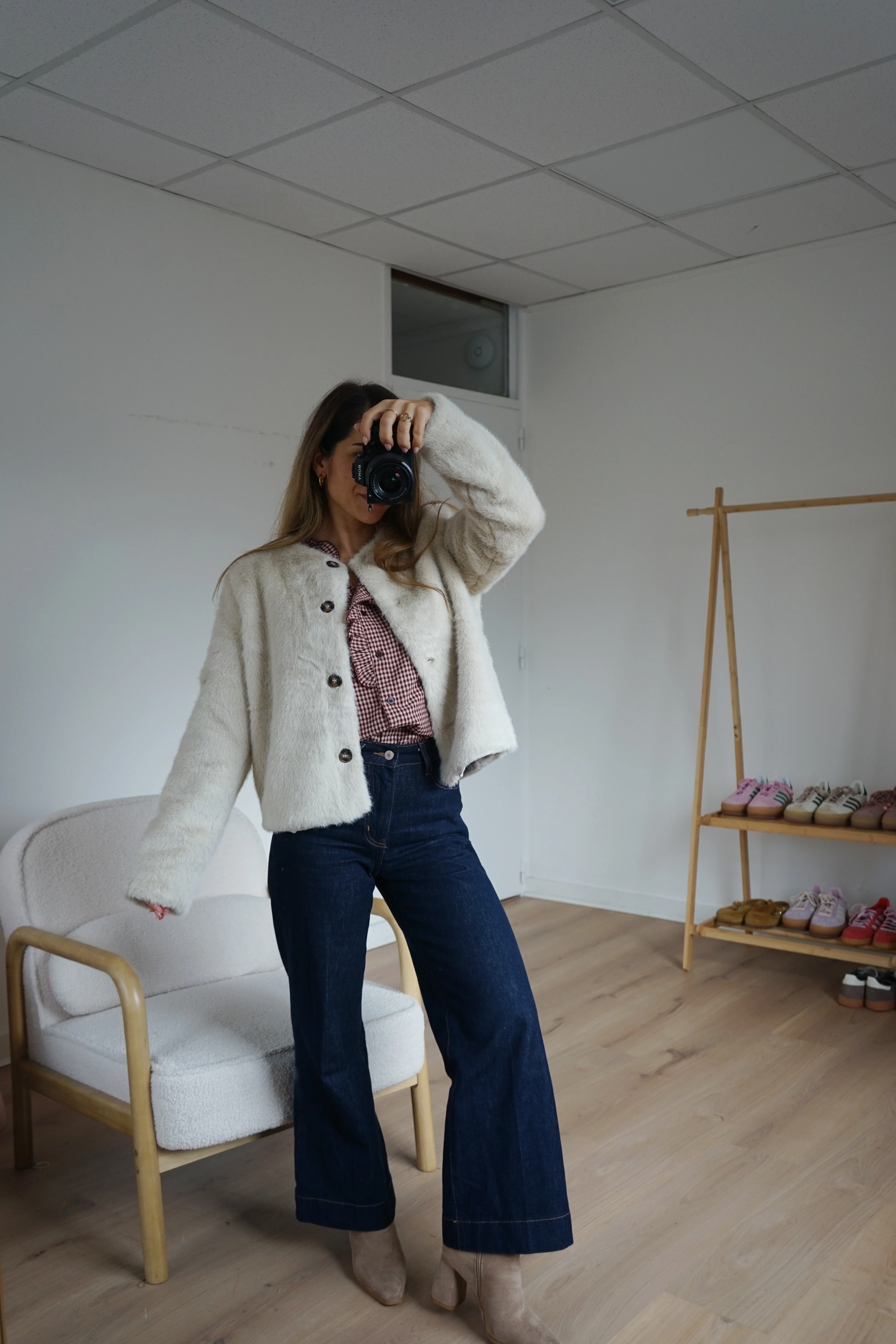 Veste En Fausse Fourrure Charlotte - Image 8