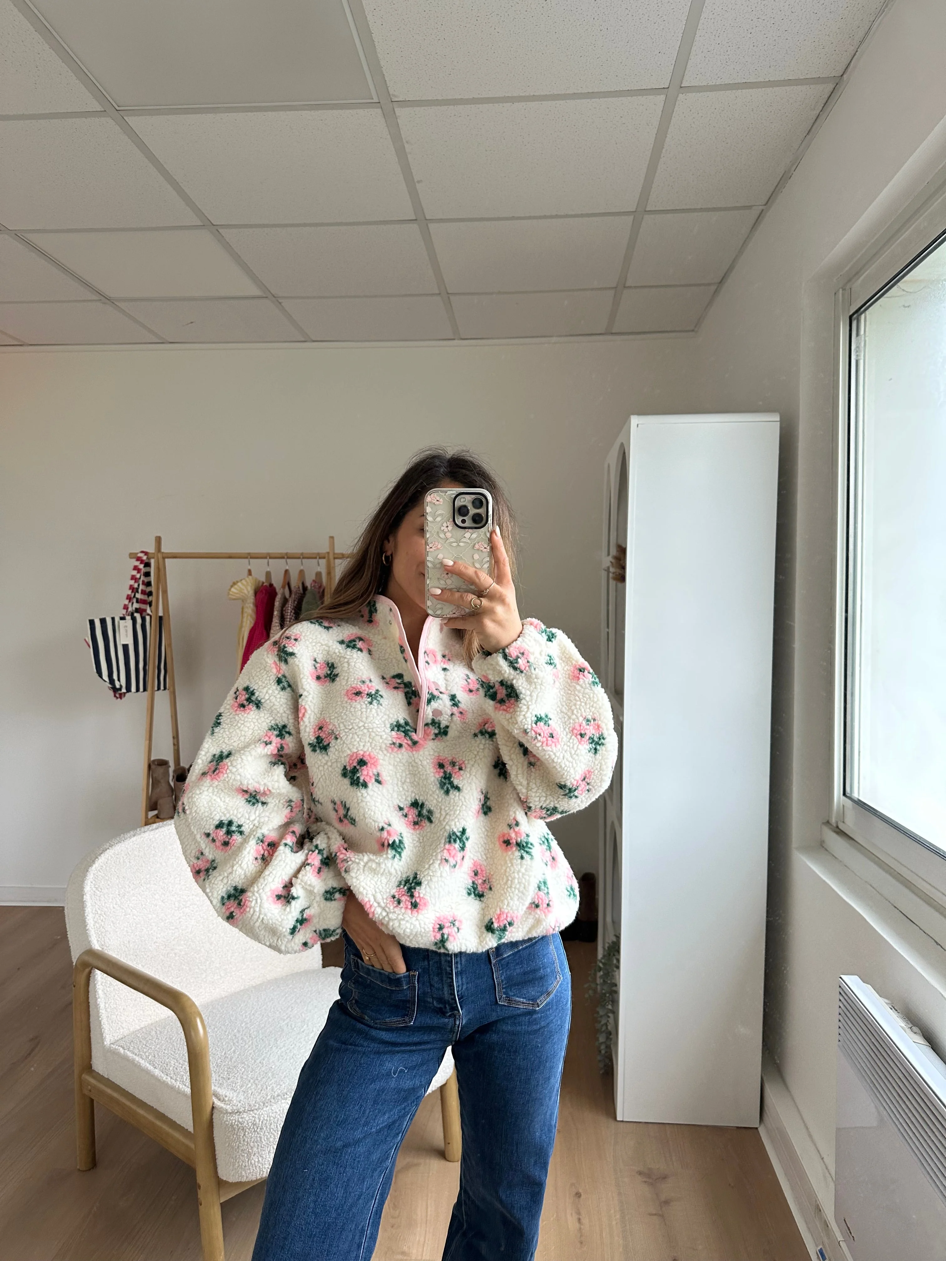 Veste Moumoute Fleurie Lisa - Image 6