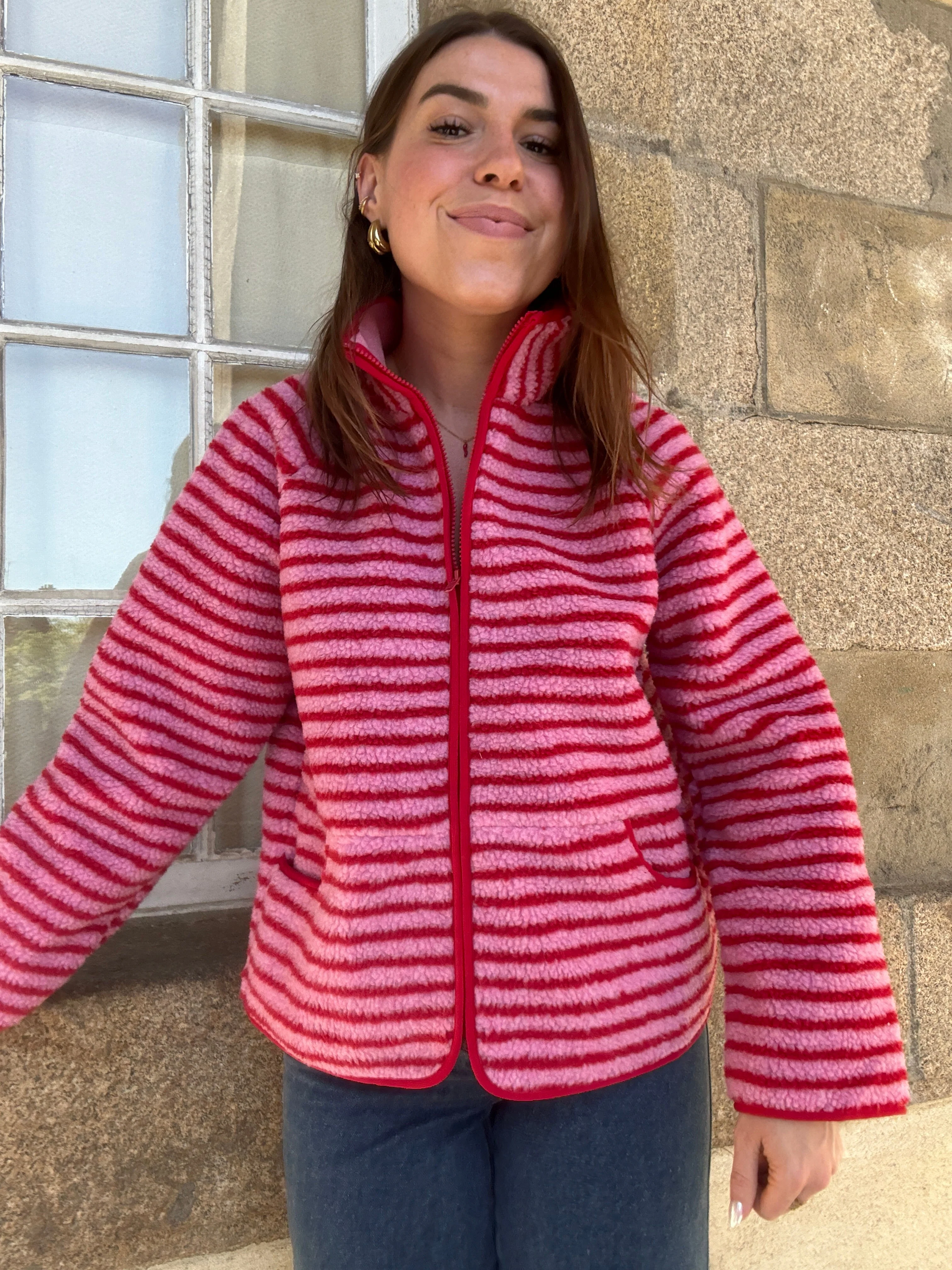 Veste Polaire Rayée Carmen - Image 11