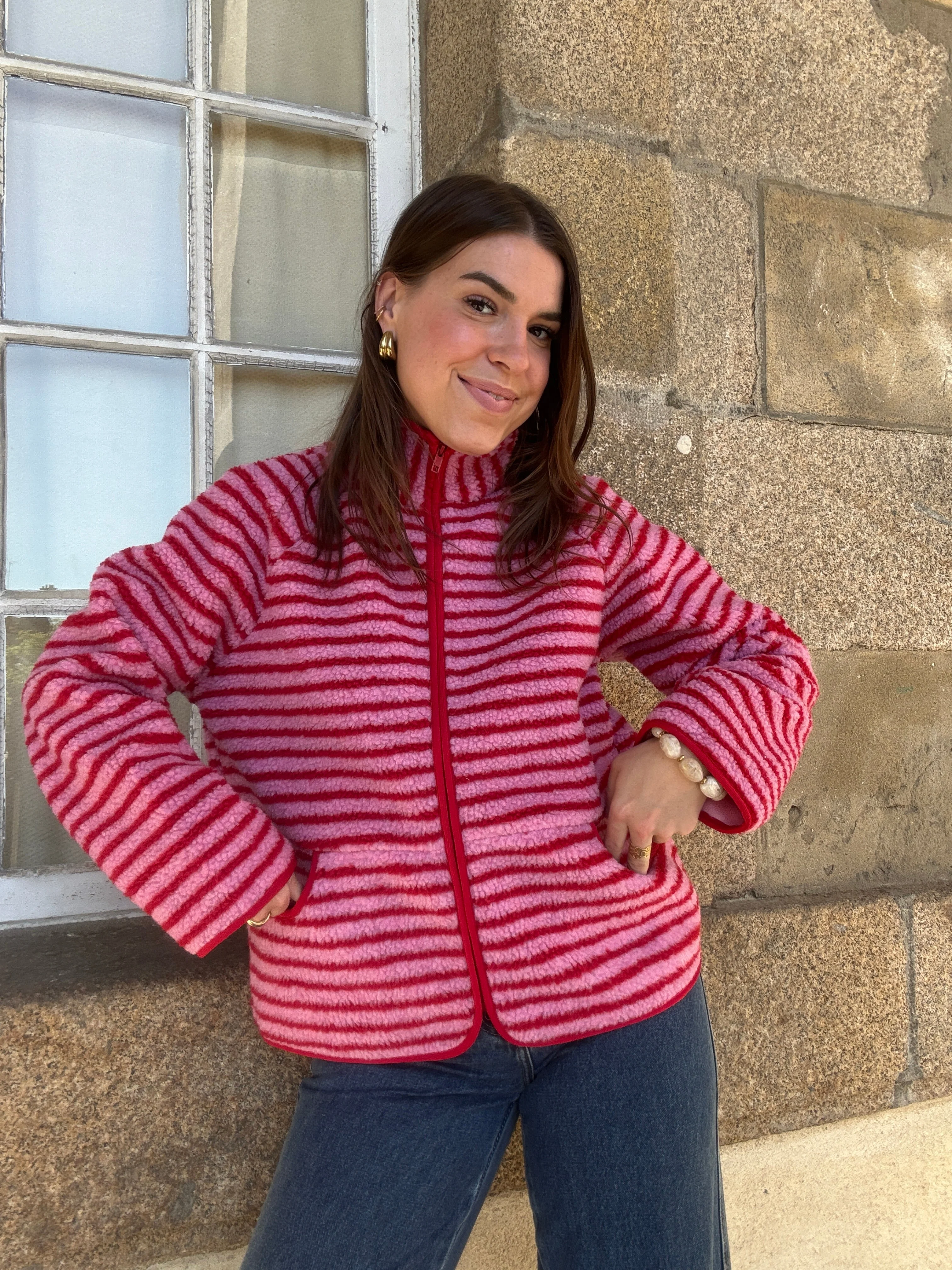 Veste Polaire Rayée Carmen - Image 12