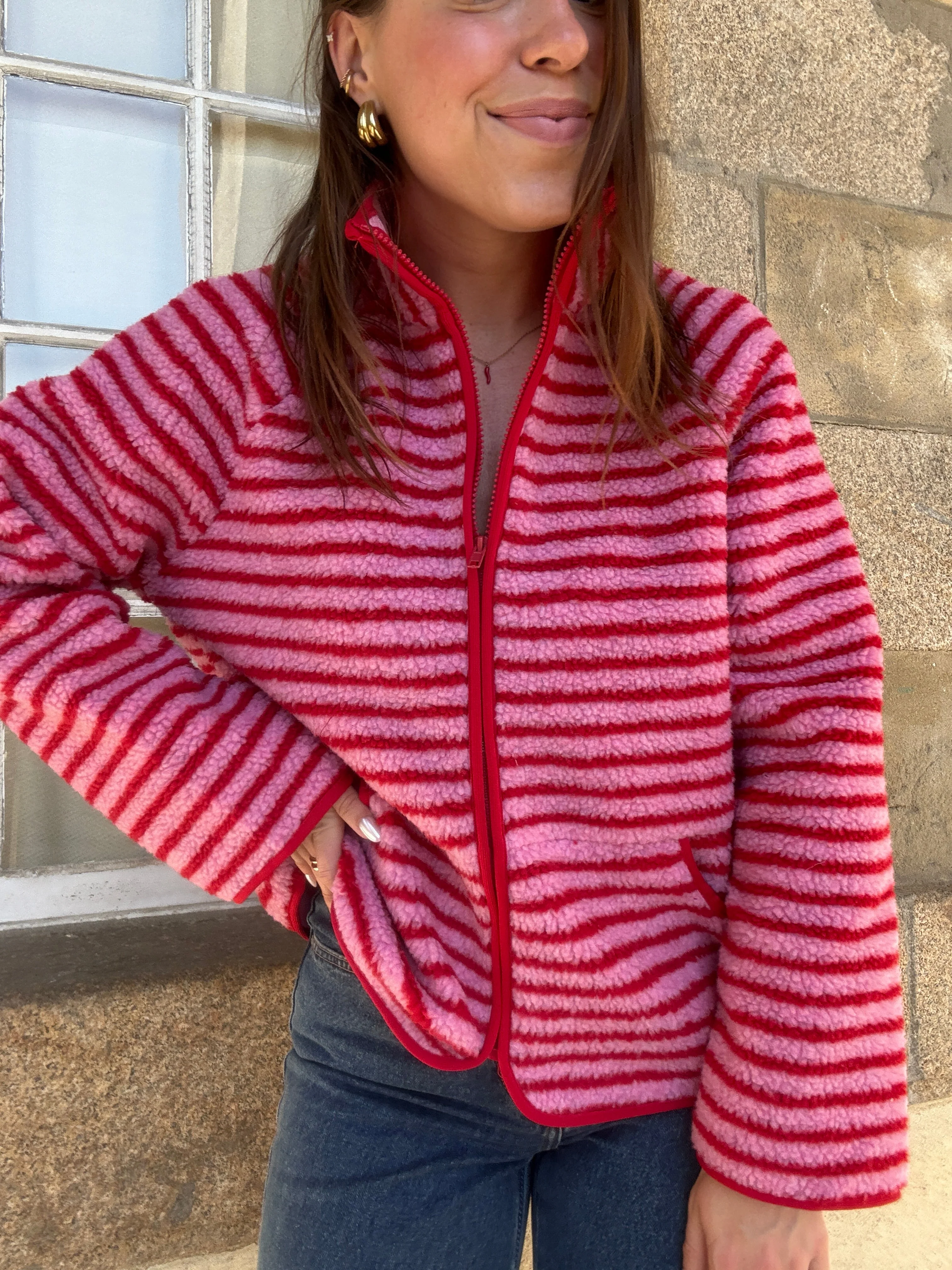Veste Polaire Rayée Carmen - Image 14