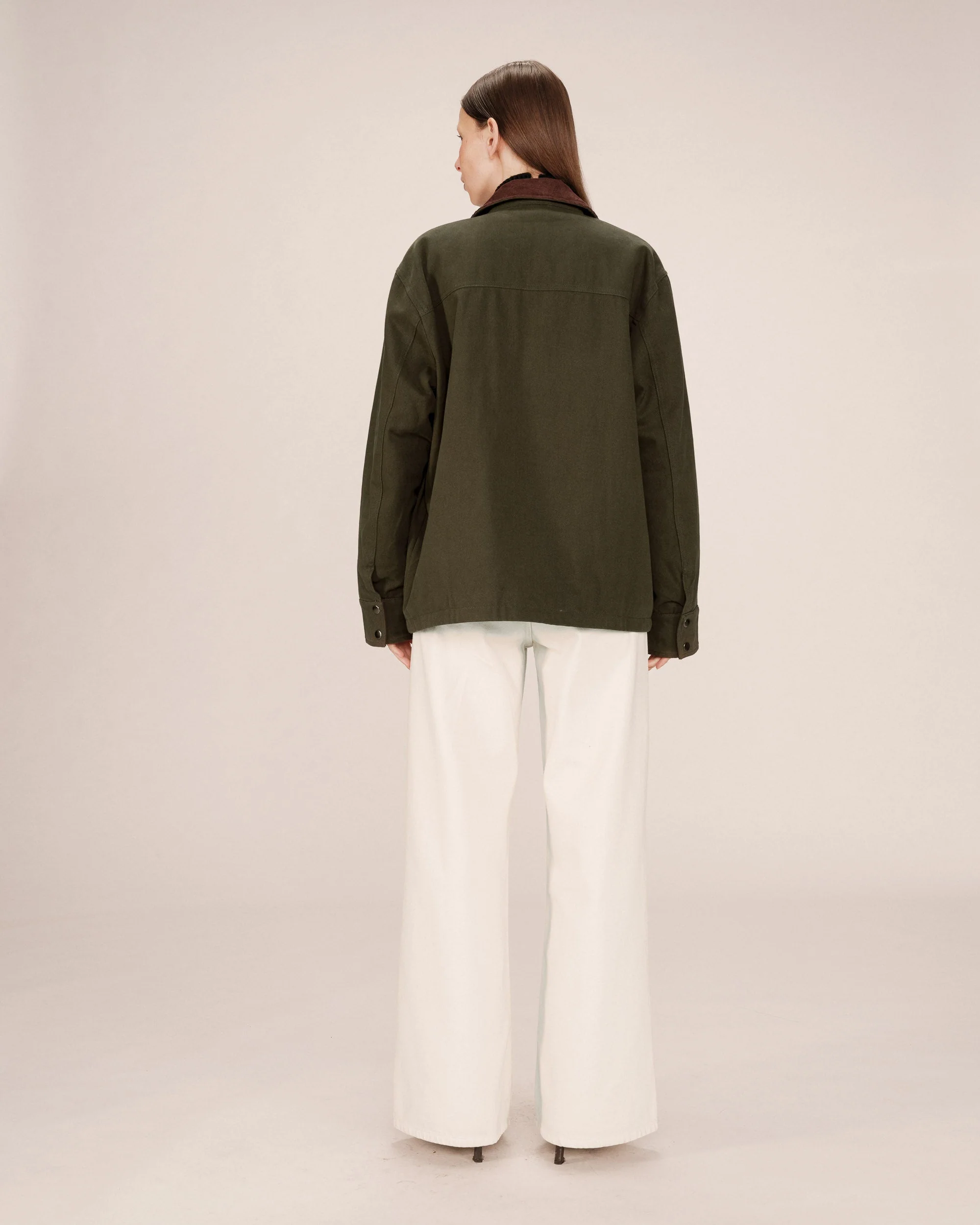 Veste Utilitaire Vert Foret Soraya - Image 6