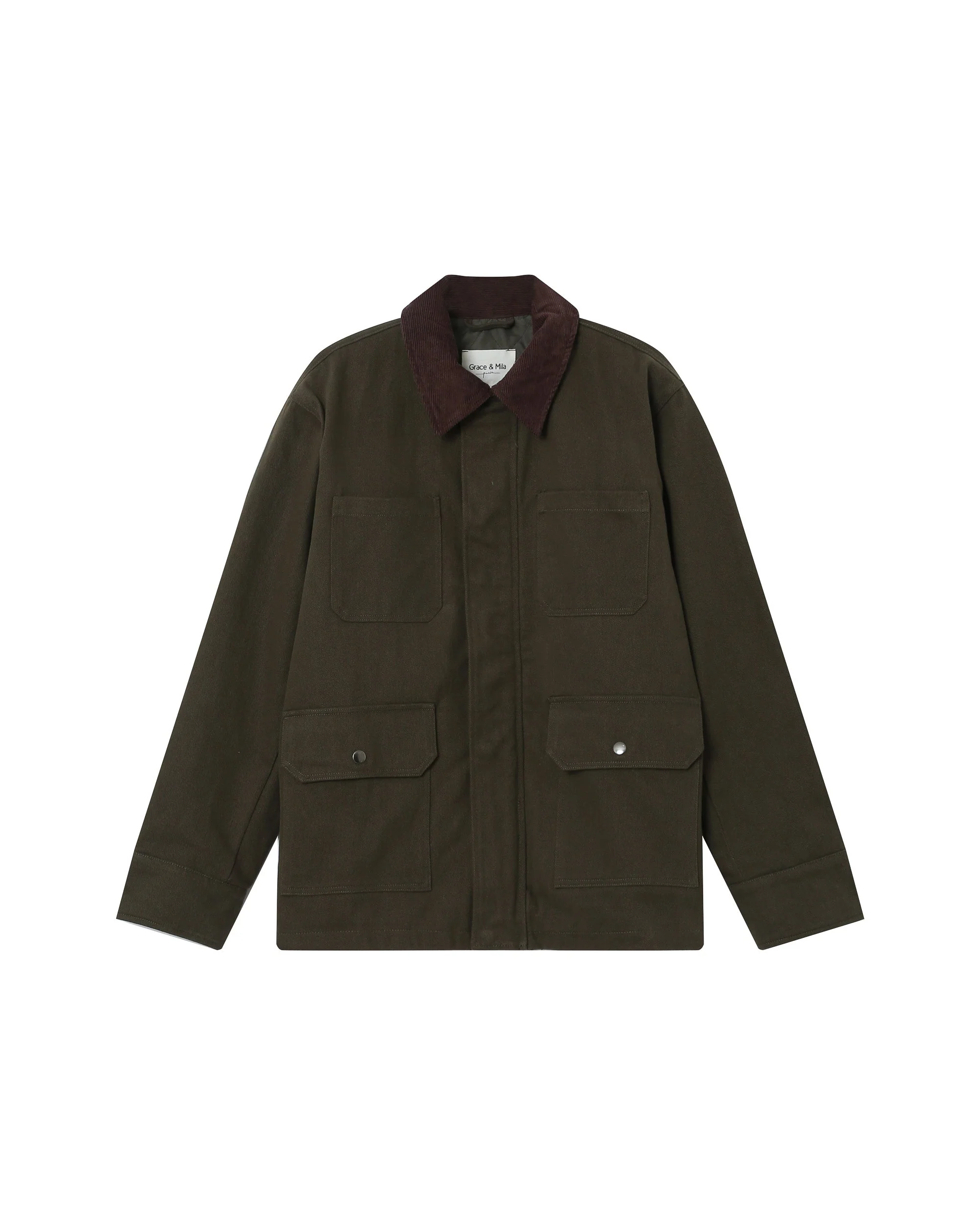 Veste Utilitaire Vert Foret Soraya - Image 7