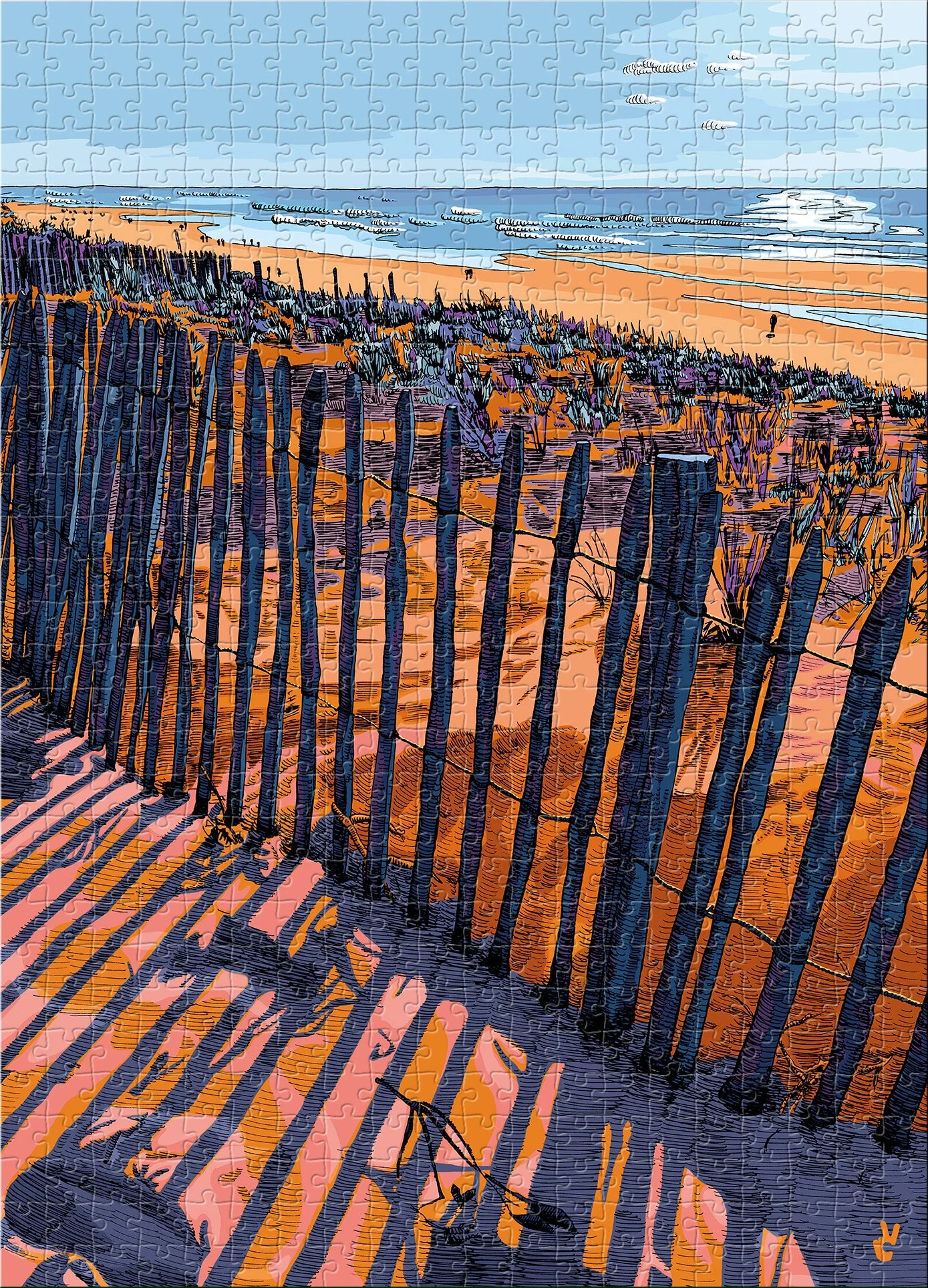 Puzzle 1000 Pièces - Walk Don'T Run - Image 3