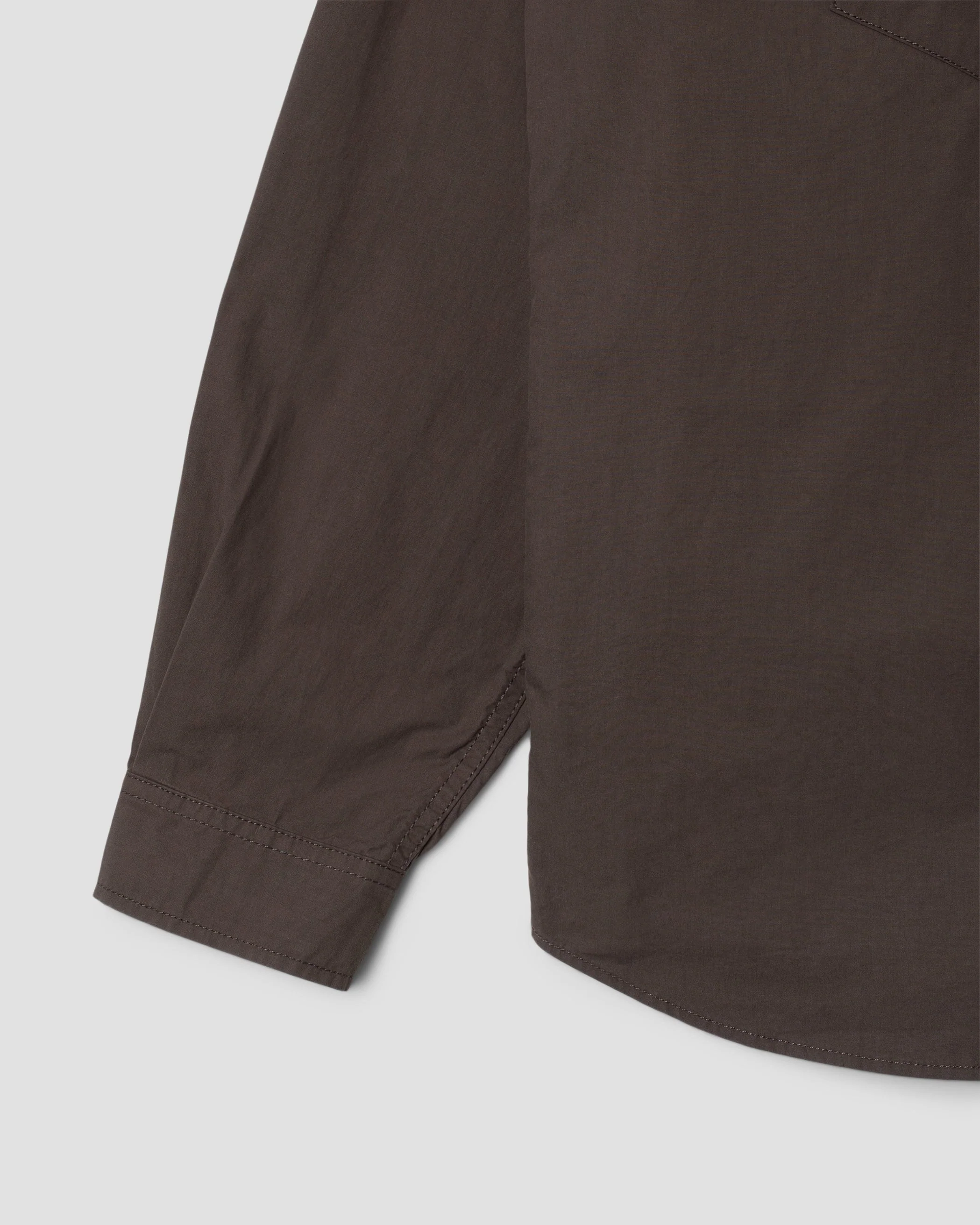 Western Shirt - Washed Black Poplin - Image 5