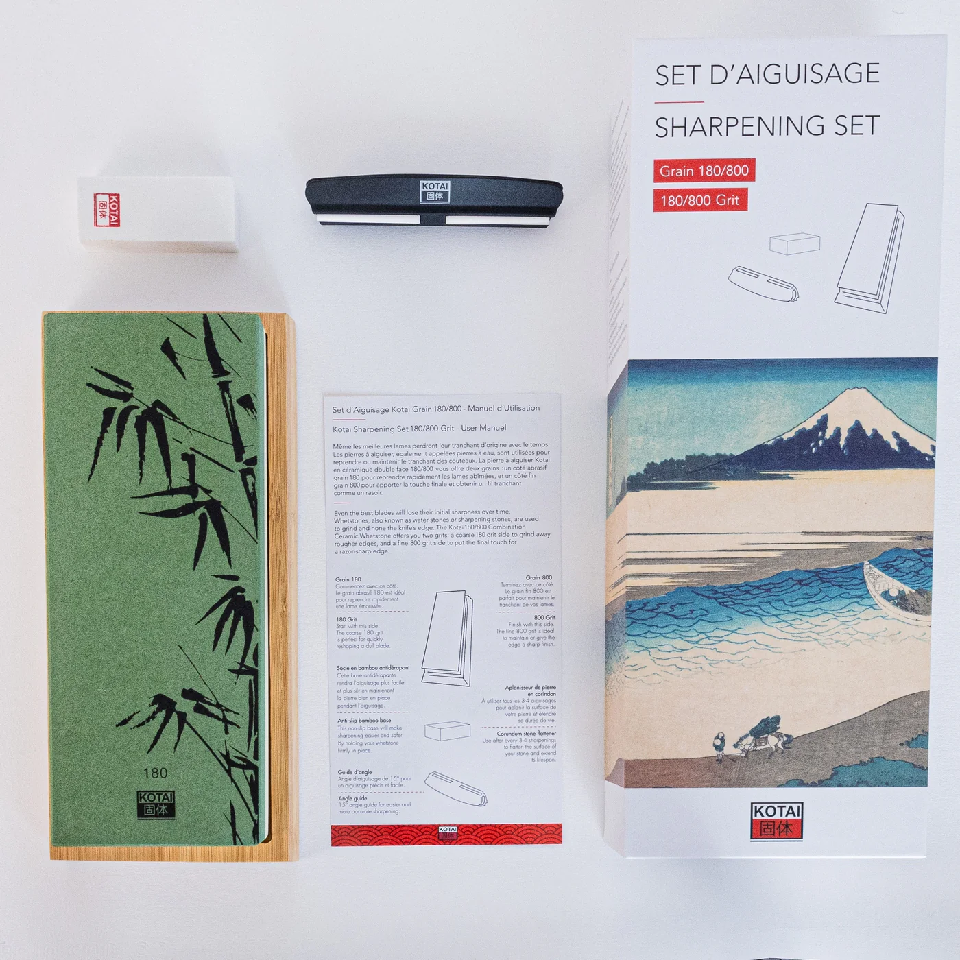 Set D'Aiguisage Complet - Grain 180/800 - Image 2