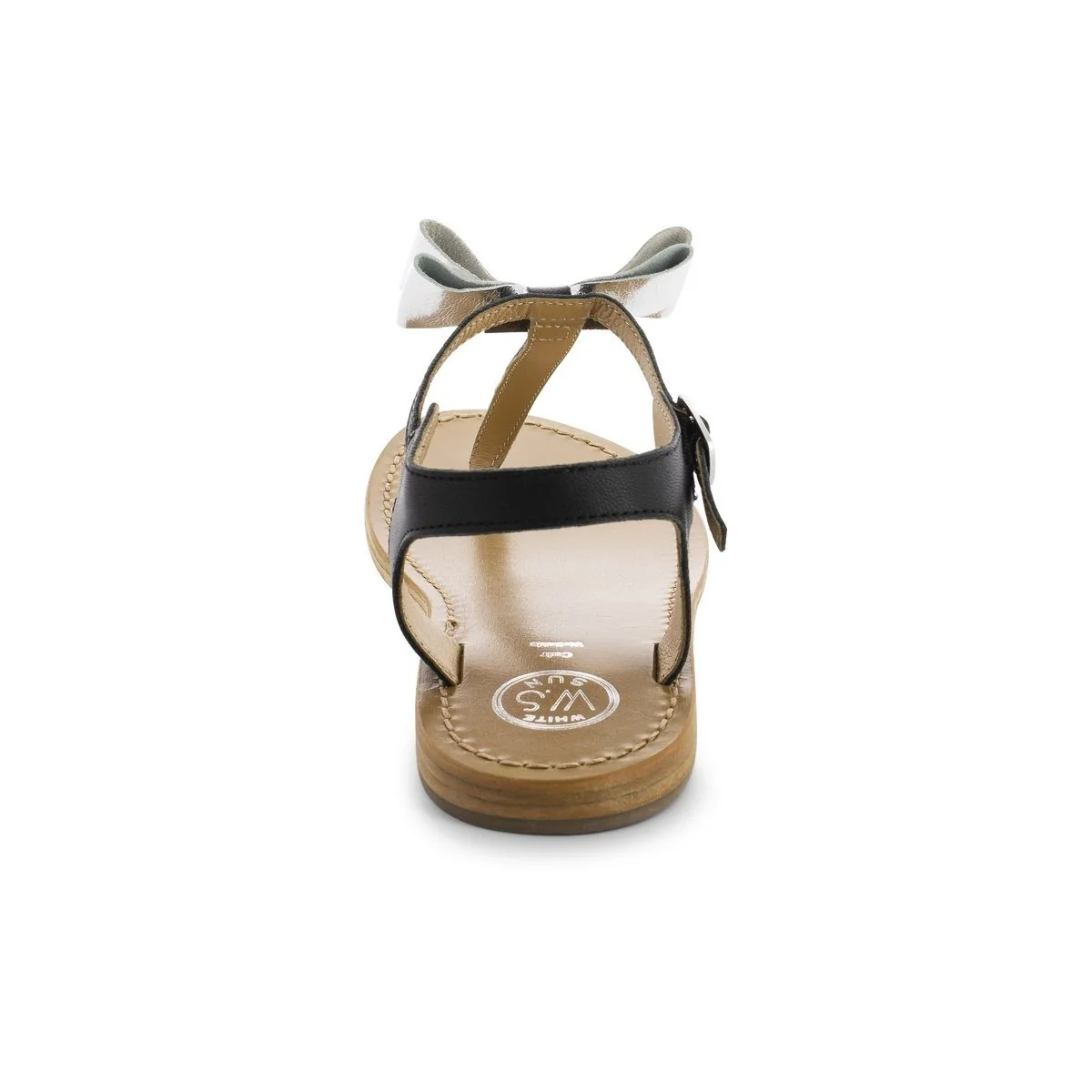 Sandales Telephae - Black + Silver - Image 2