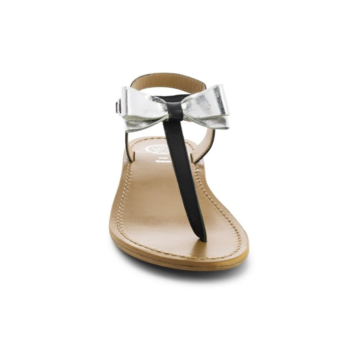Sandales Telephae - Black + Silver - Image 3