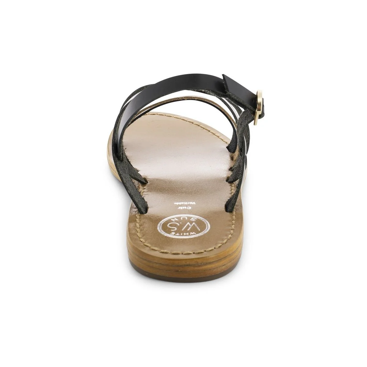 Sandales Paraena - Black+Gold - Image 3