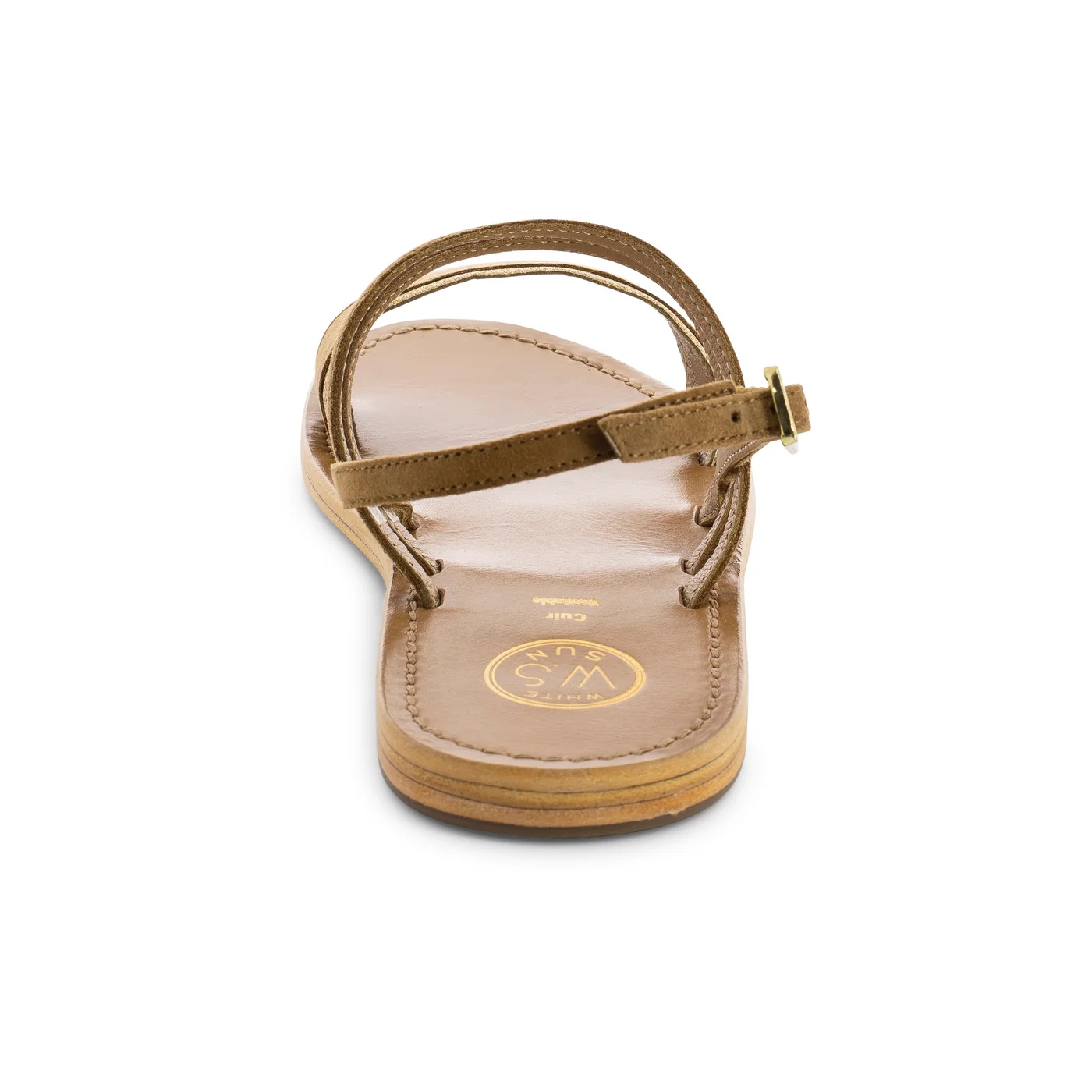 Sandales Bacis - Gold+Camel - Image 2