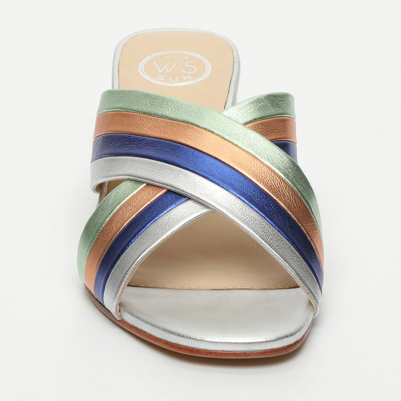 Sandales Wesley - Silver+Electricblue+Orange+Green - Image 3