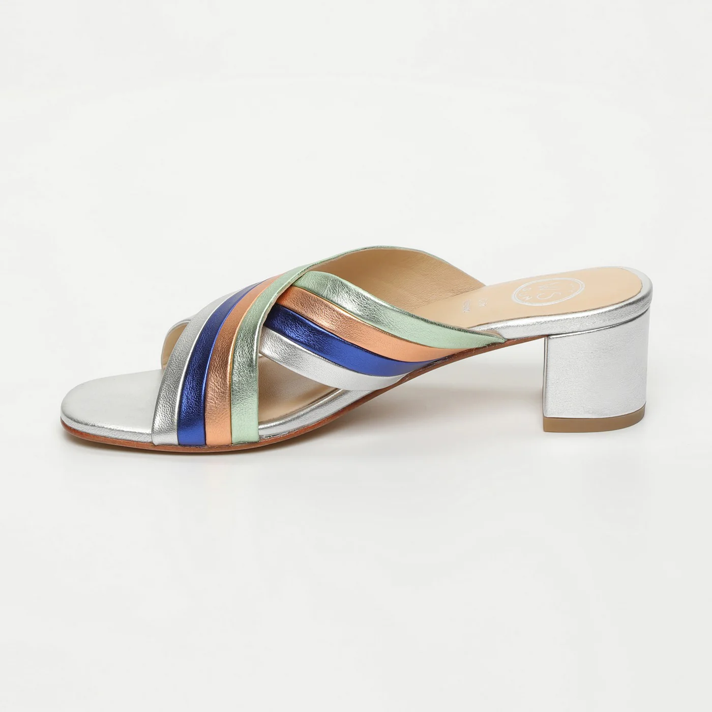 Sandales Wesley - Silver+Electricblue+Orange+Green - Image 4