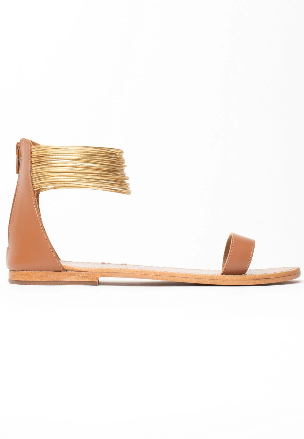 Sandales Atys - Gold+Camel - Image 5