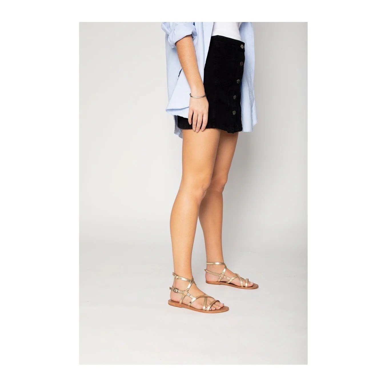 Sandales Claudina - Dark Gold - Image 3