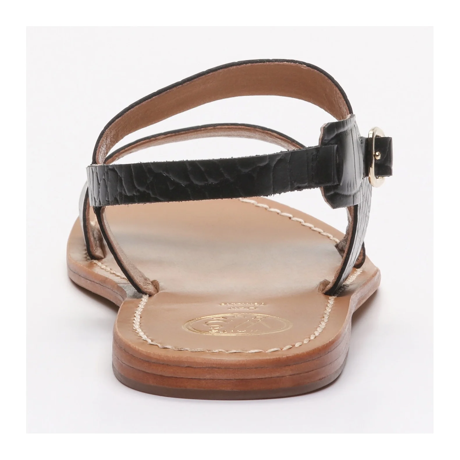 Sandales Sawan - Black Croco - Image 4