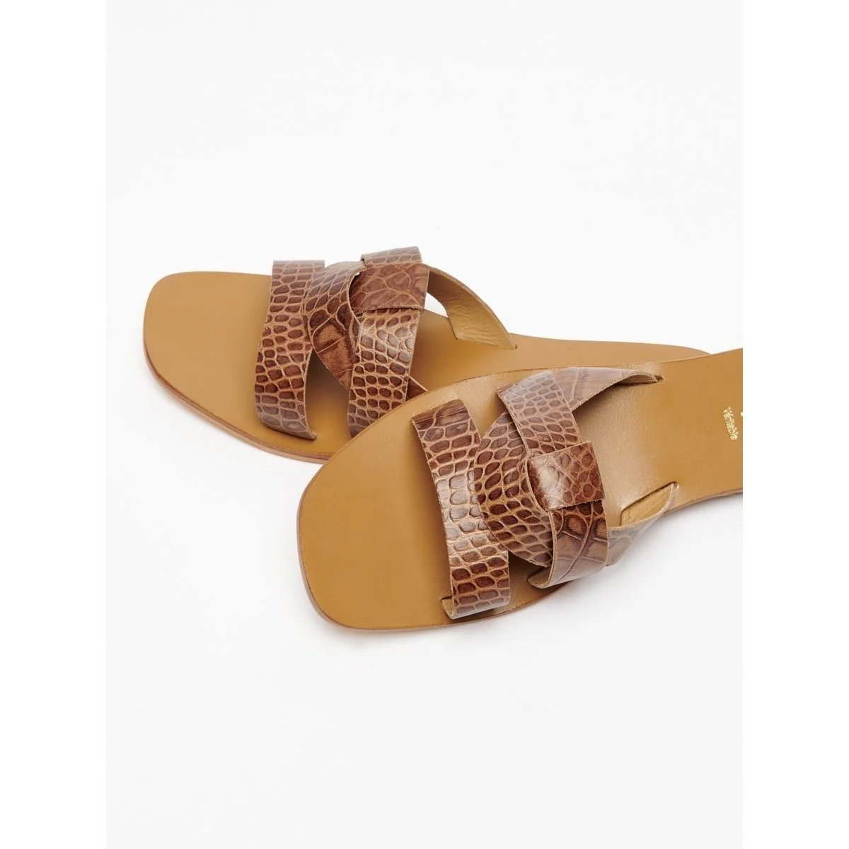 Mules Noham - Camel Croco - Image 2
