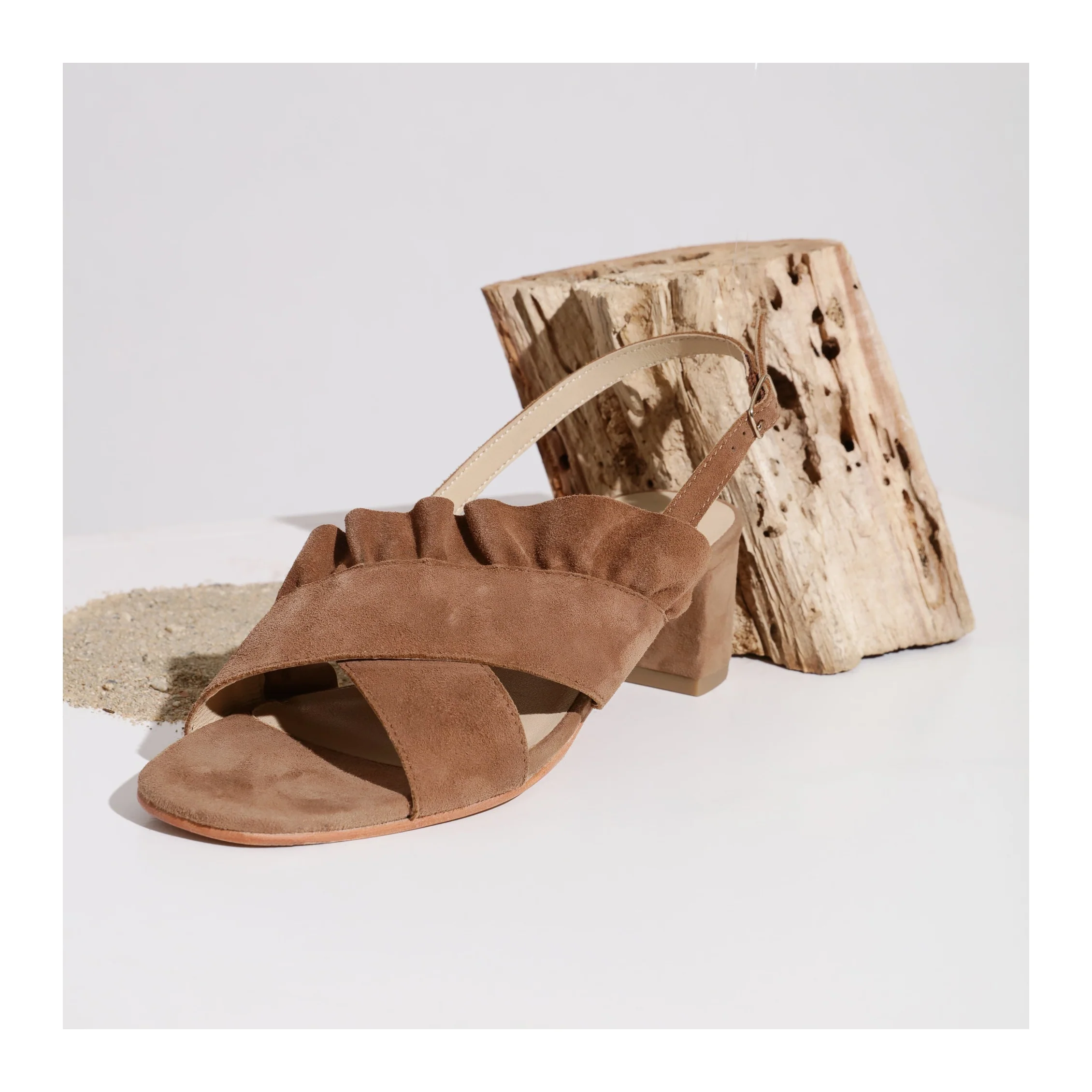 Sandales Bena - Camel - Image 6