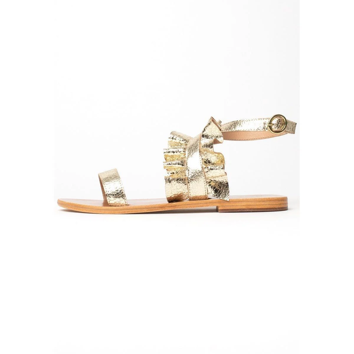 Sandales Astar - Gold Crackle - Image 2