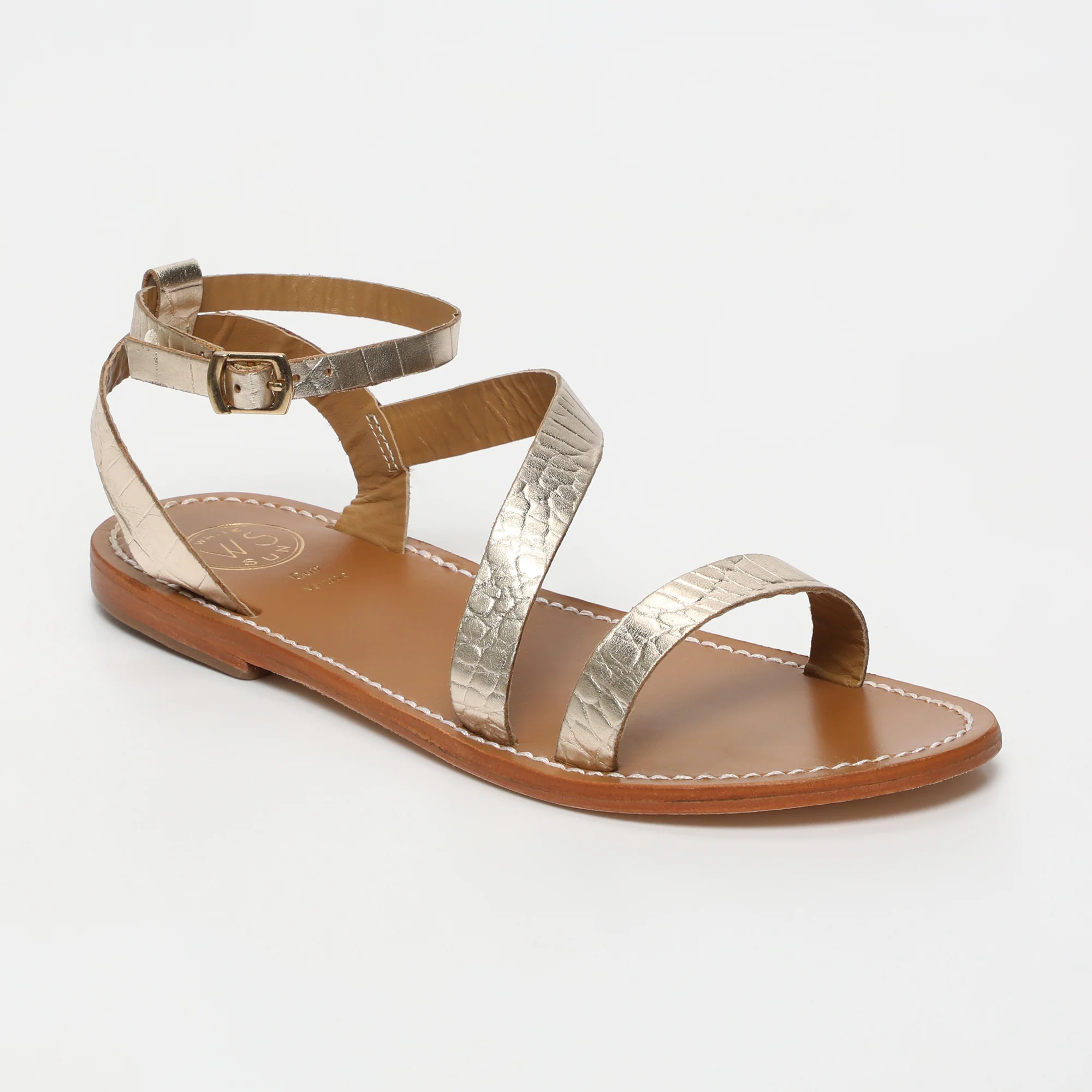Sandales Xigala - Light Gold Croco - Image 2
