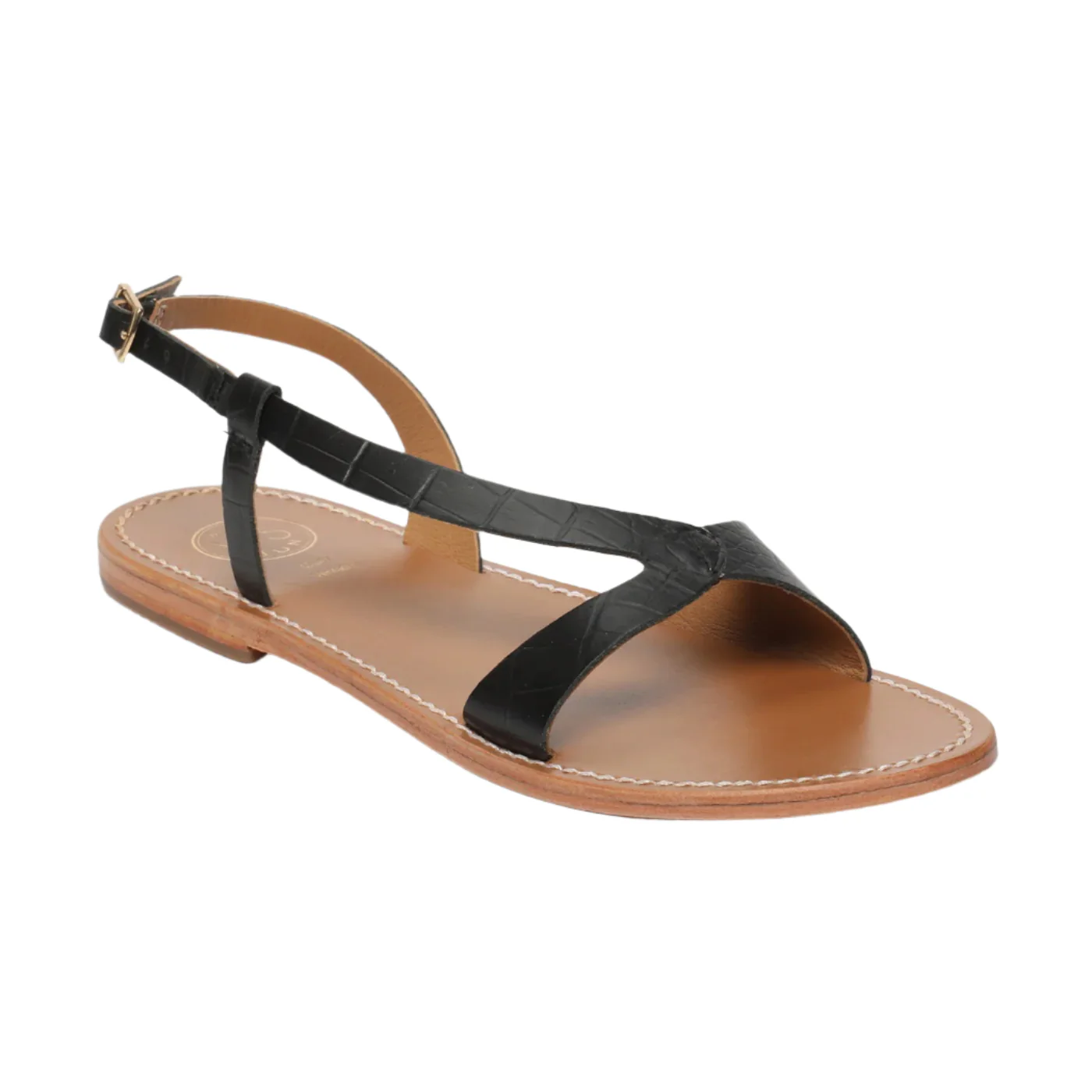 Sandales Clairvistone - Black Croco - Image 2