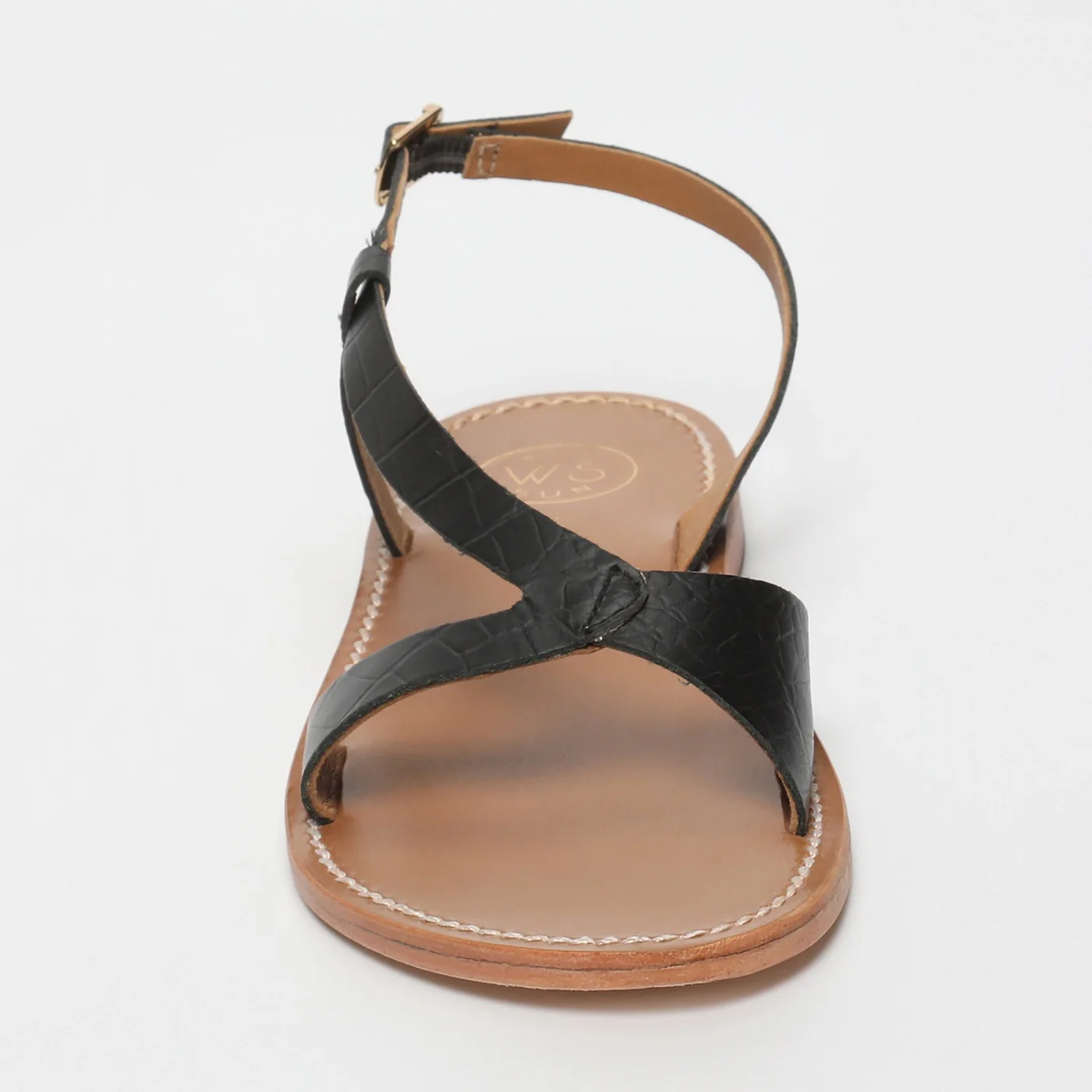 Sandales Clairvistone - Black Croco - Image 3