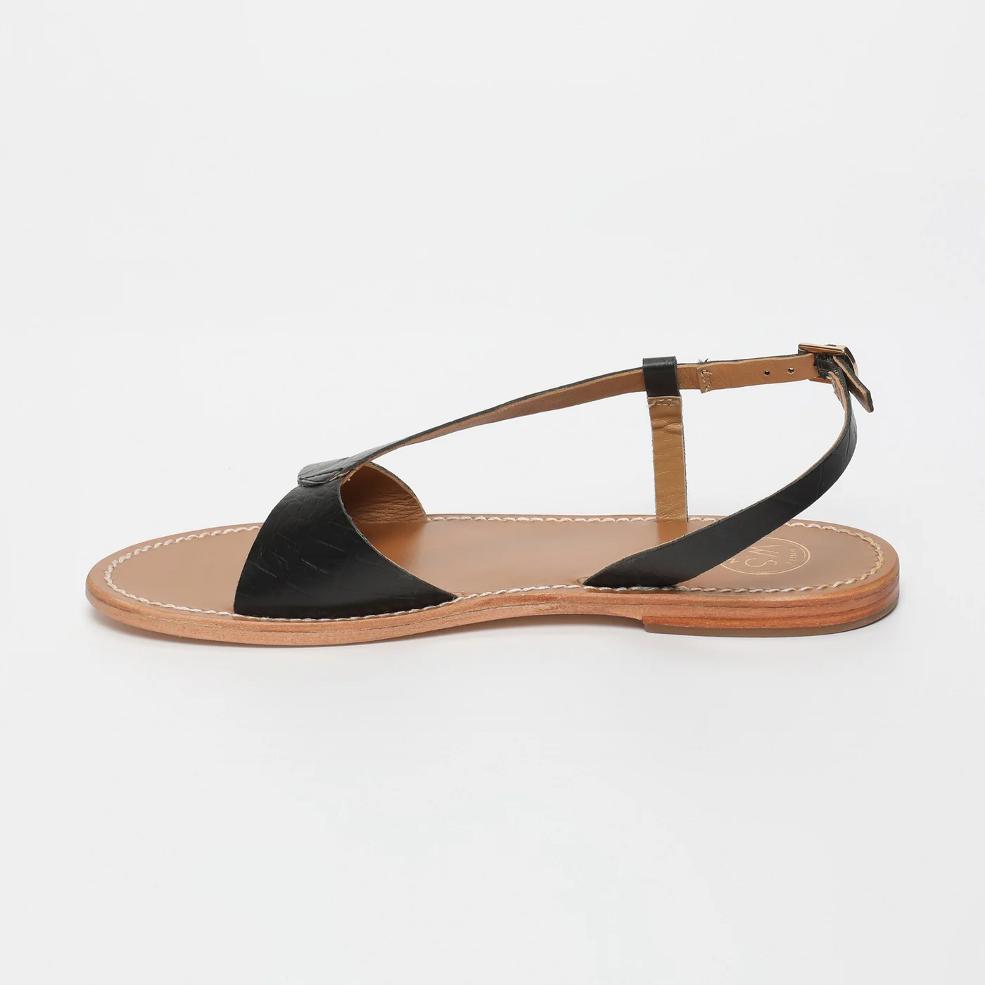 Sandales Clairvistone - Black Croco - Image 4