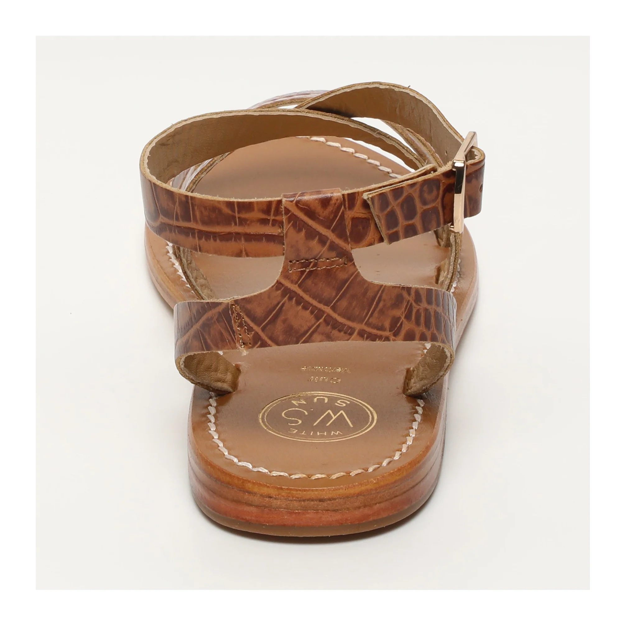 Sandales Lesia - Camel Croco - Image 4