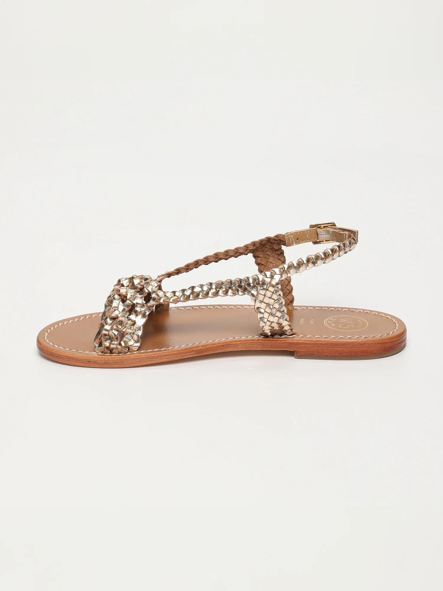 Sandales Jihar - Gold - Image 3