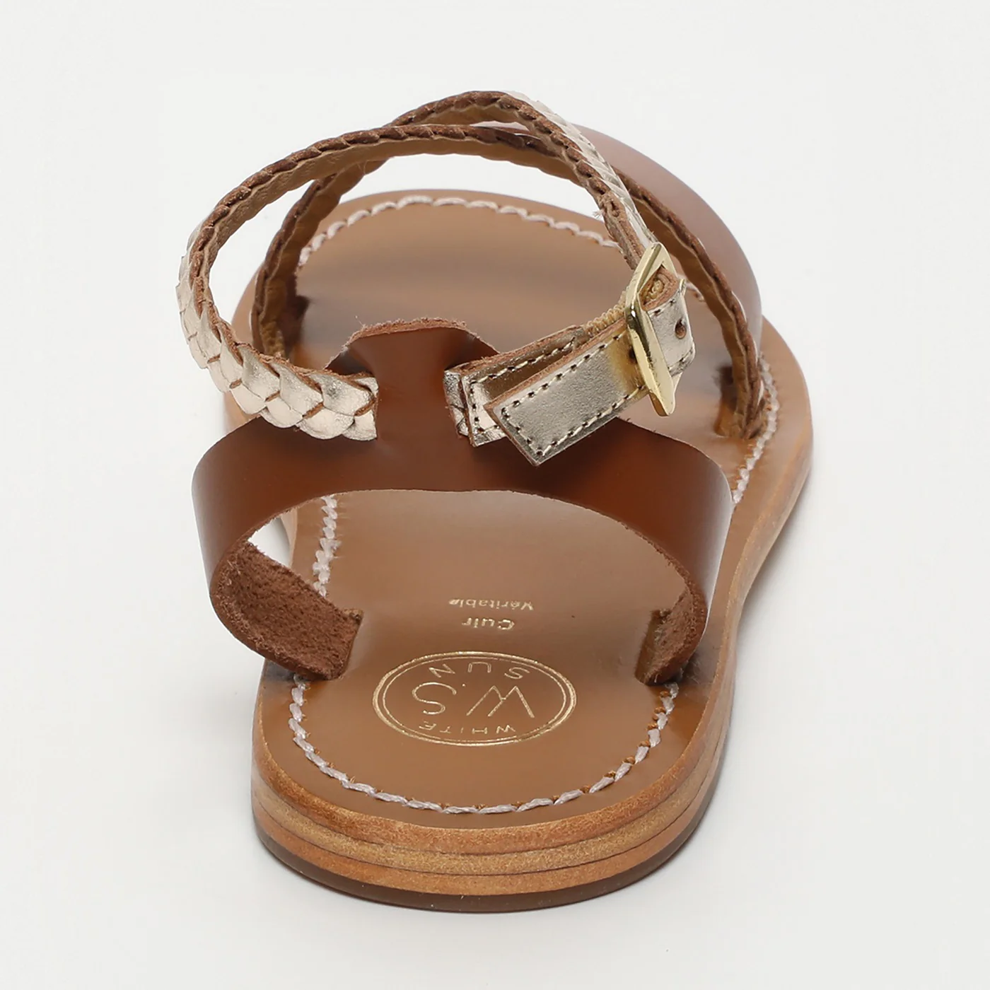 Sandales Talia - Gold+Camel - Image 4