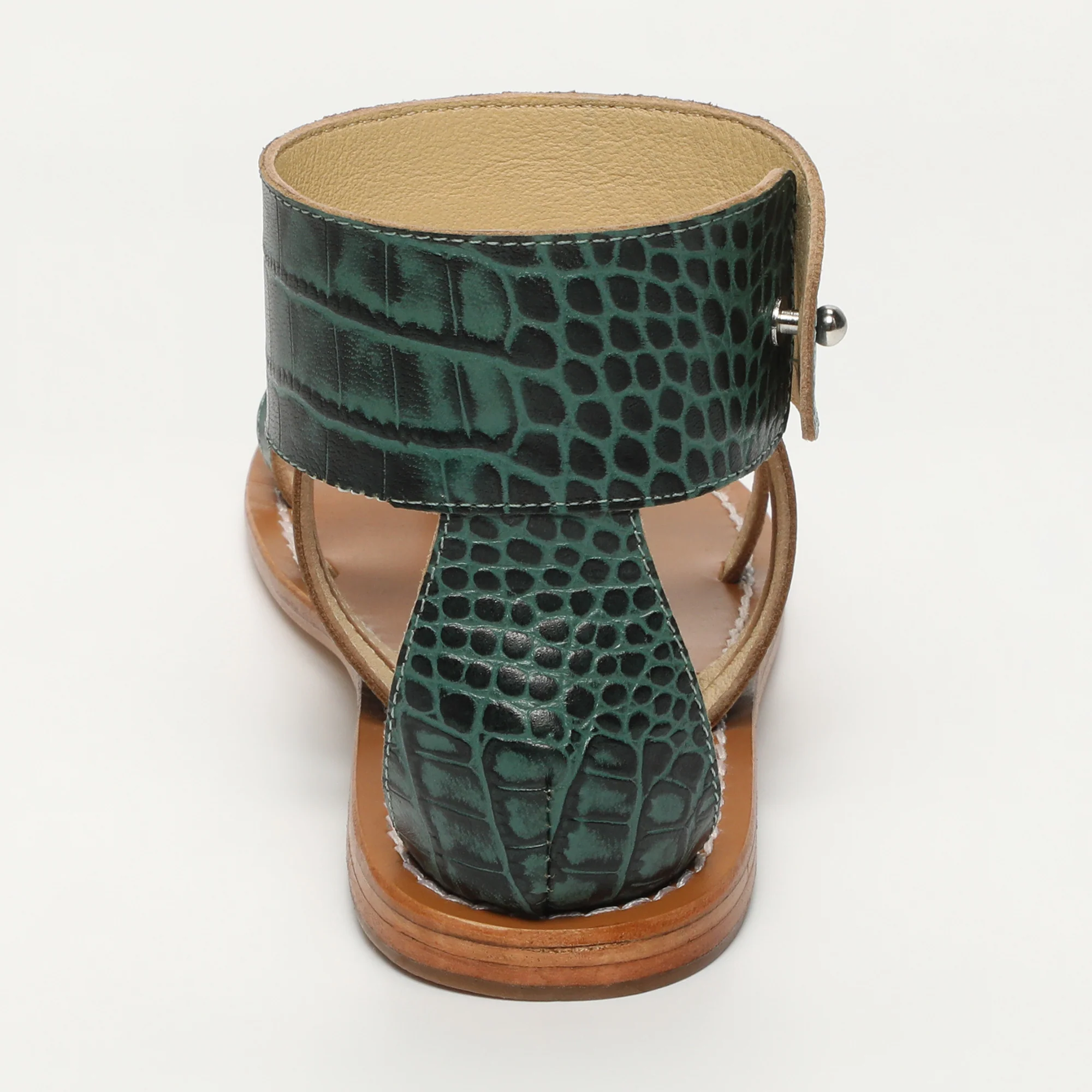 Sandales Darika - Green Croco - Image 4