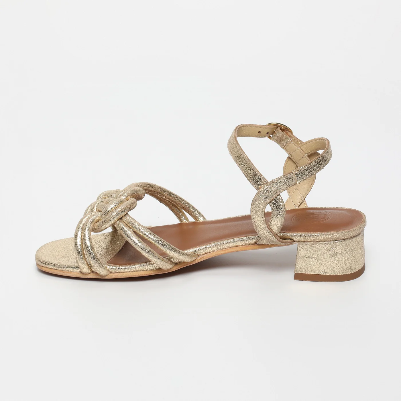 Sandales Darpanika - Gold Crackle - Image 3