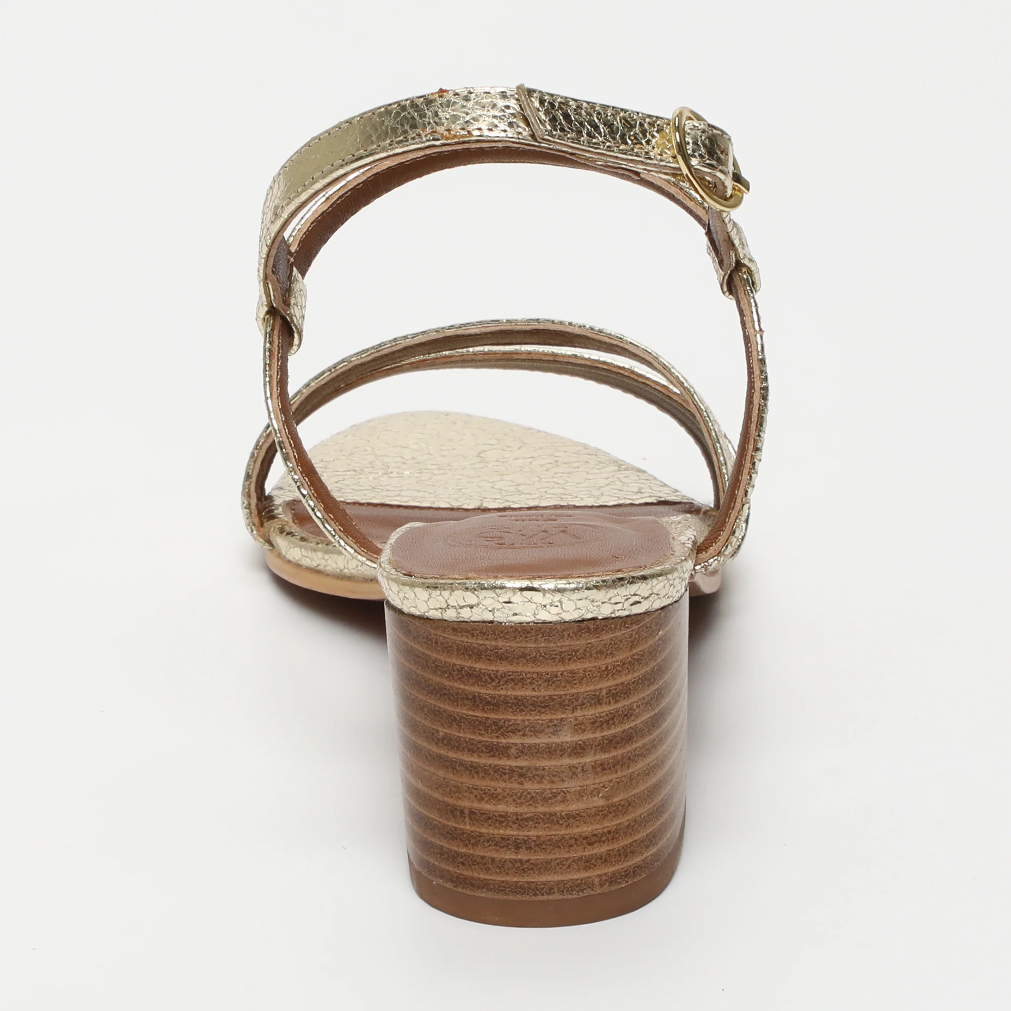 Sandales Darshika - Gold Crackle - Image 4