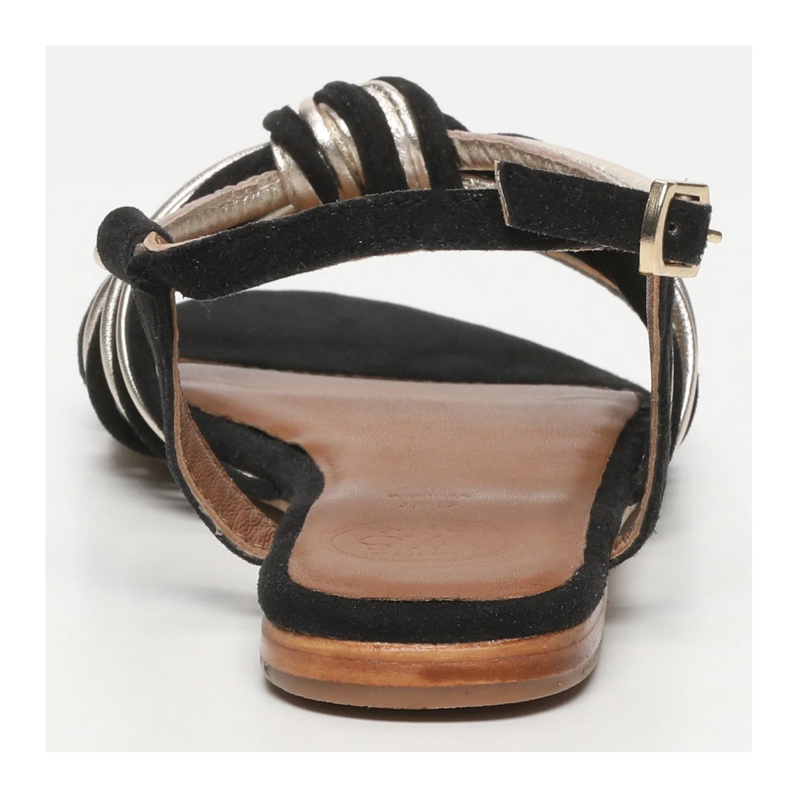 Sandales Cortegana - Black + Platinium - Image 5